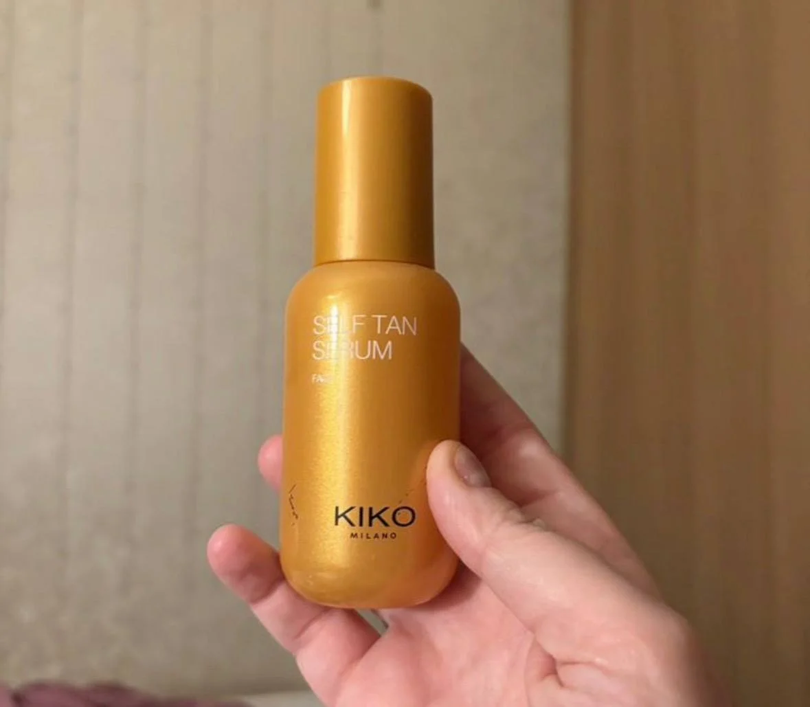 Увлажняющая сыворотка-автозагар KIKO MILANO - изображение 1
