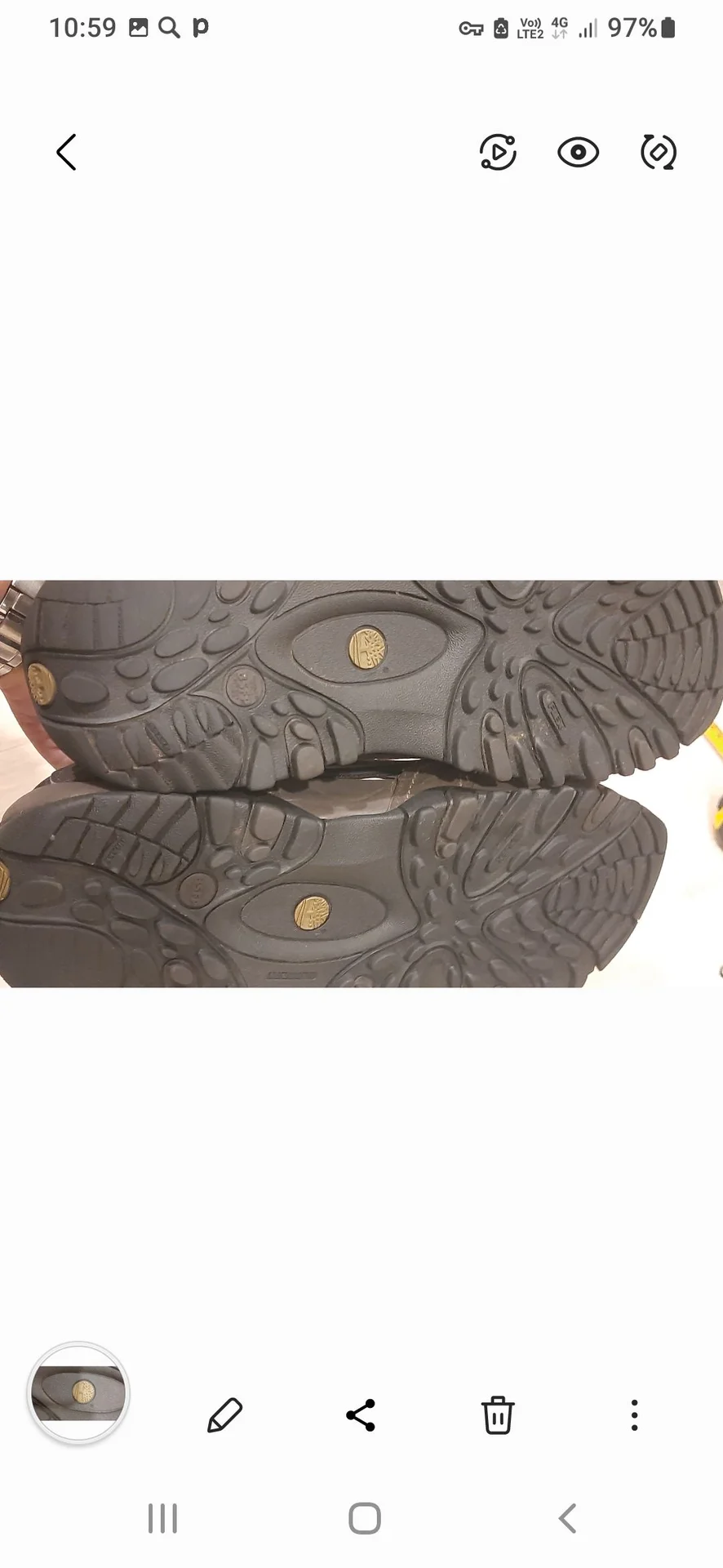 сандалии мужские timberland 42 размер - миниатюра 4
