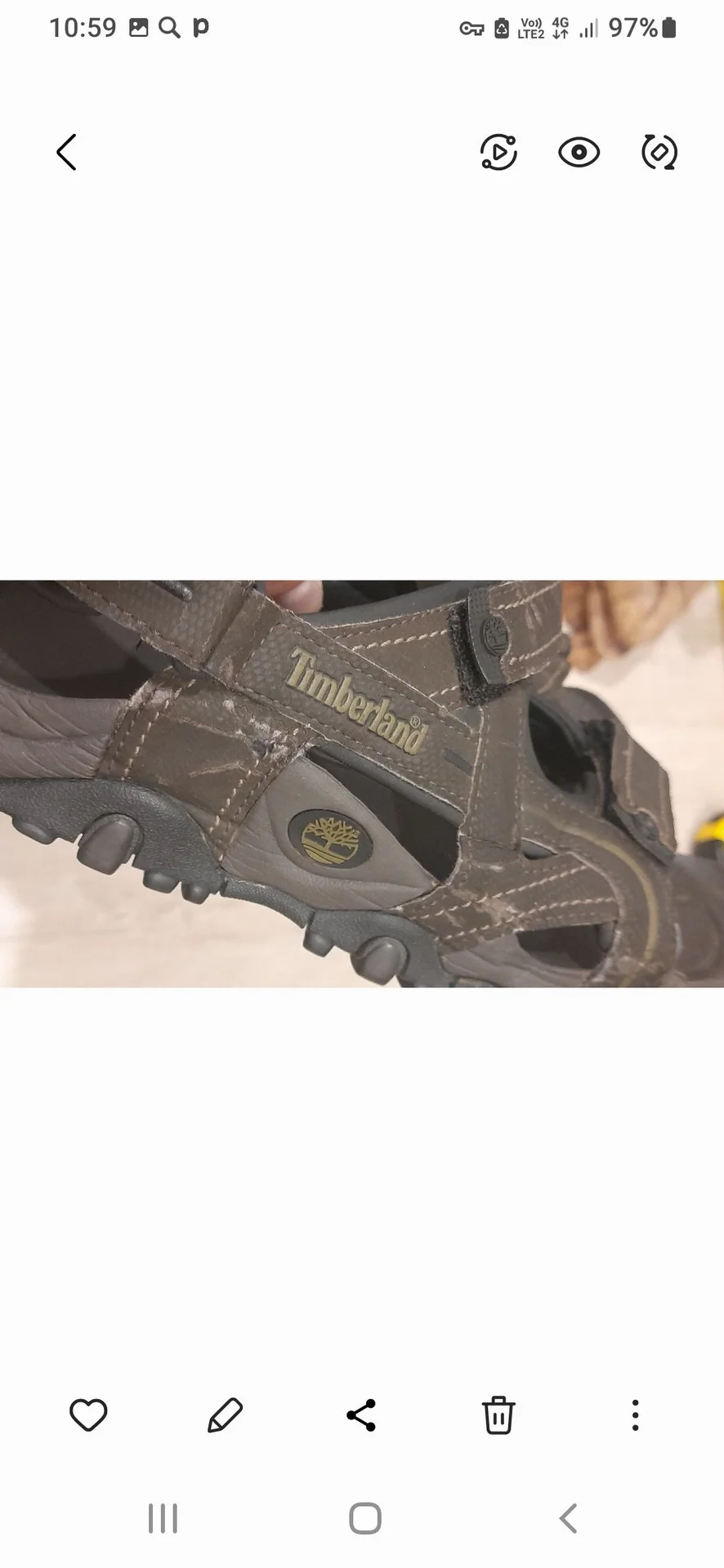 сандалии мужские timberland 42 размер - миниатюра 6