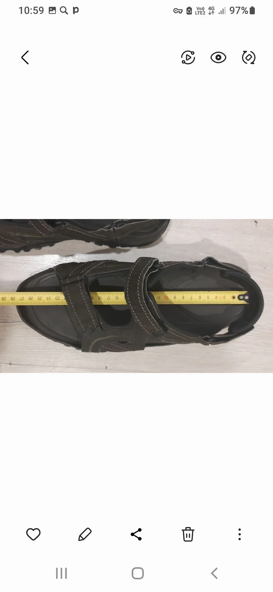 сандалии мужские timberland 42 размер - миниатюра 7