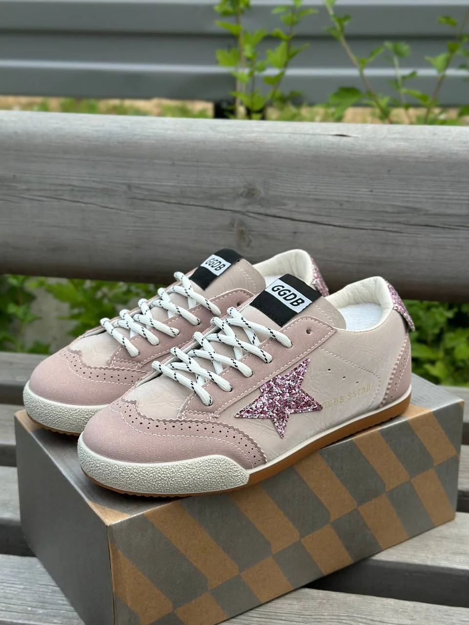 Кеды женские golden goose super star - миниатюра 16