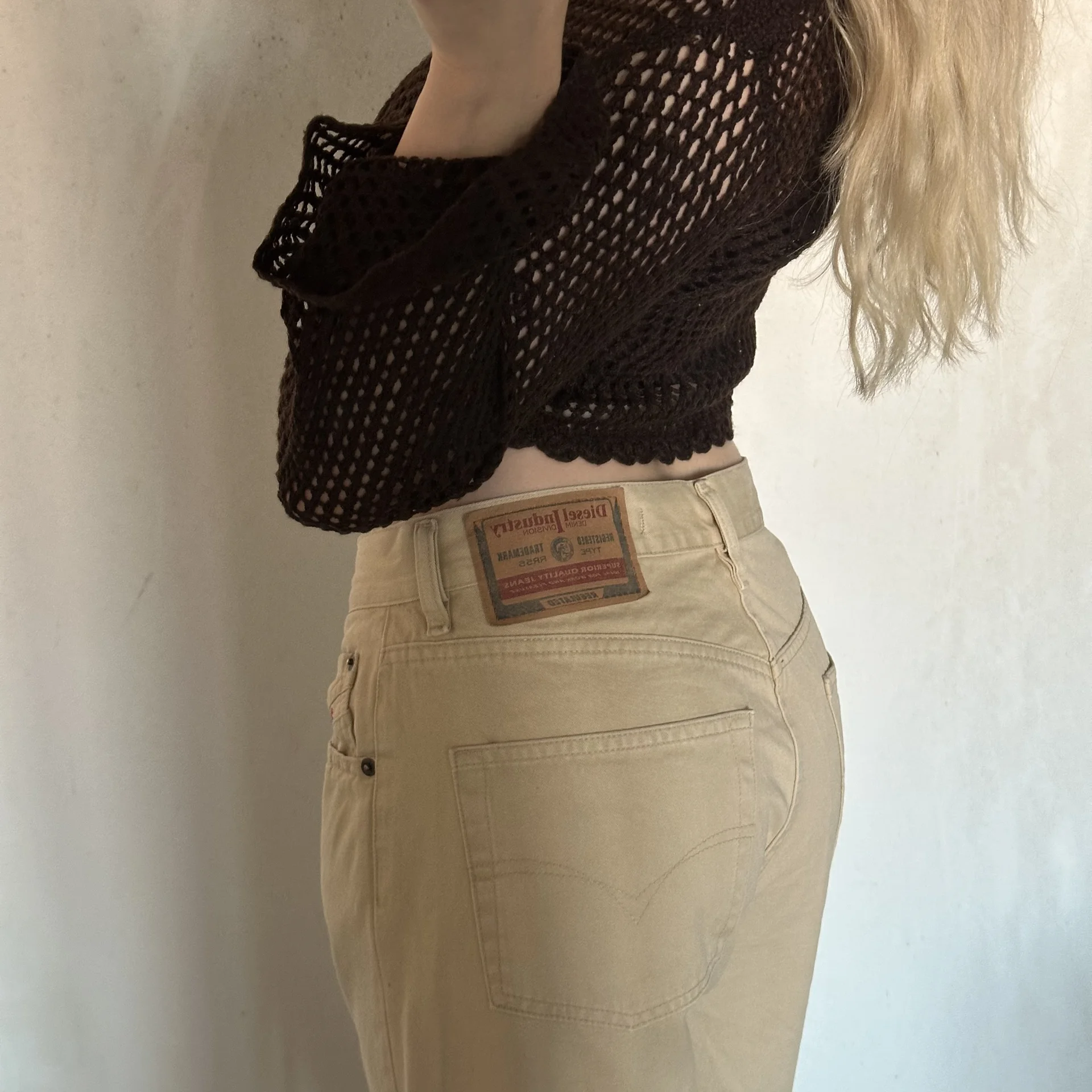 винтажные джинсы diesel - миниатюра 3