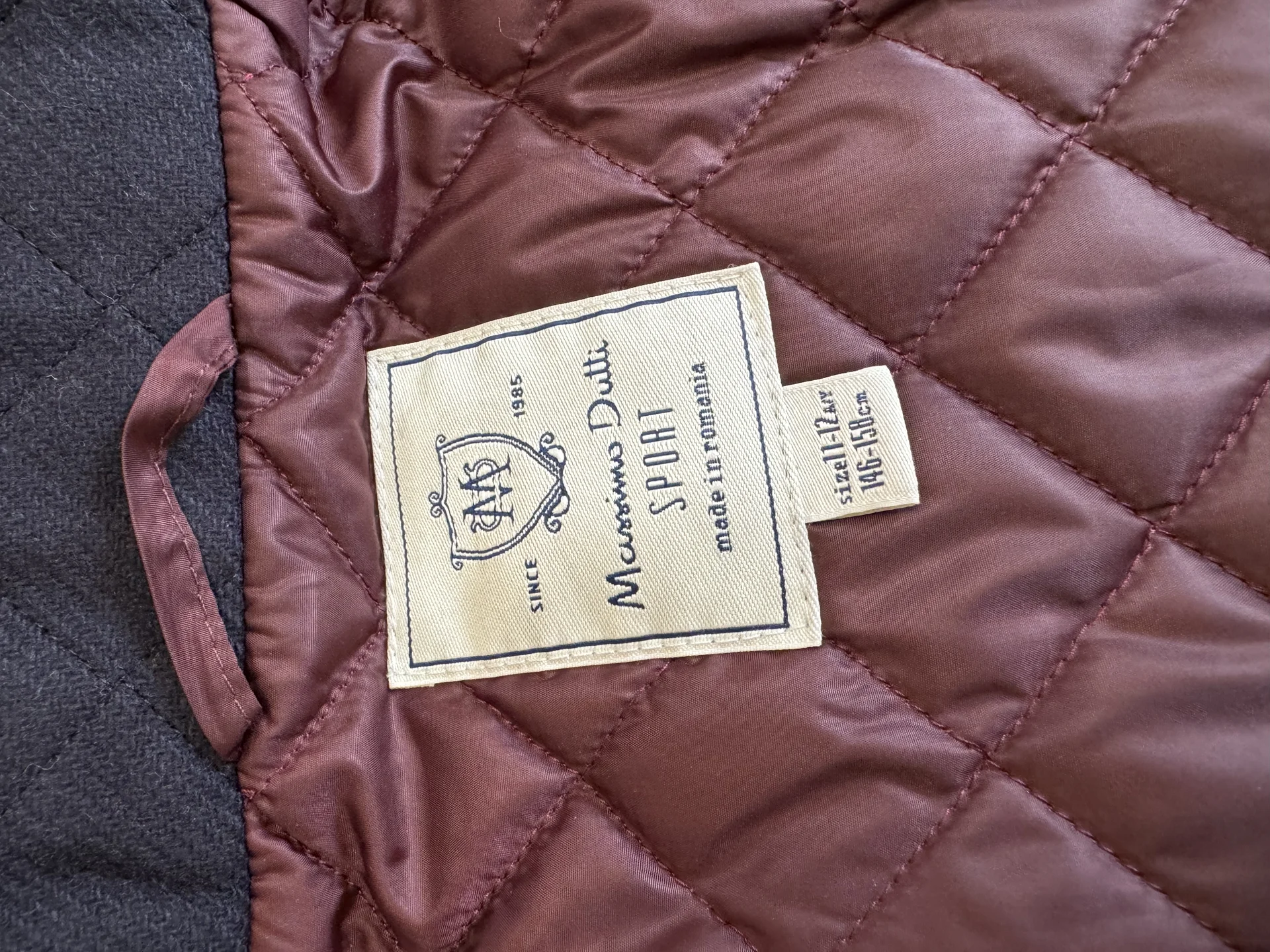 Massimo dutti пальто подростковое - миниатюра 2