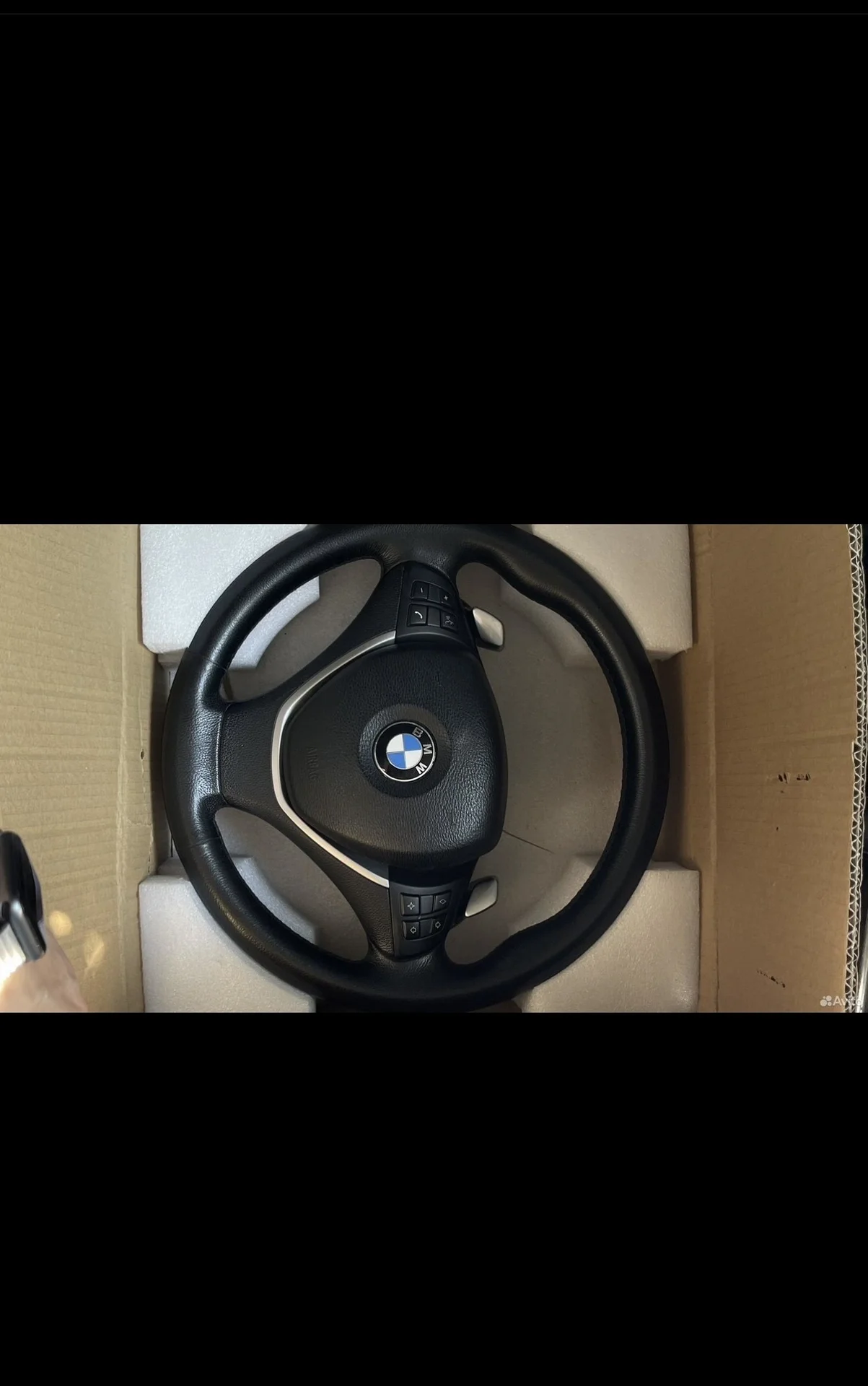 Руль BMW Х6 е71 без обогрева - изображение 1