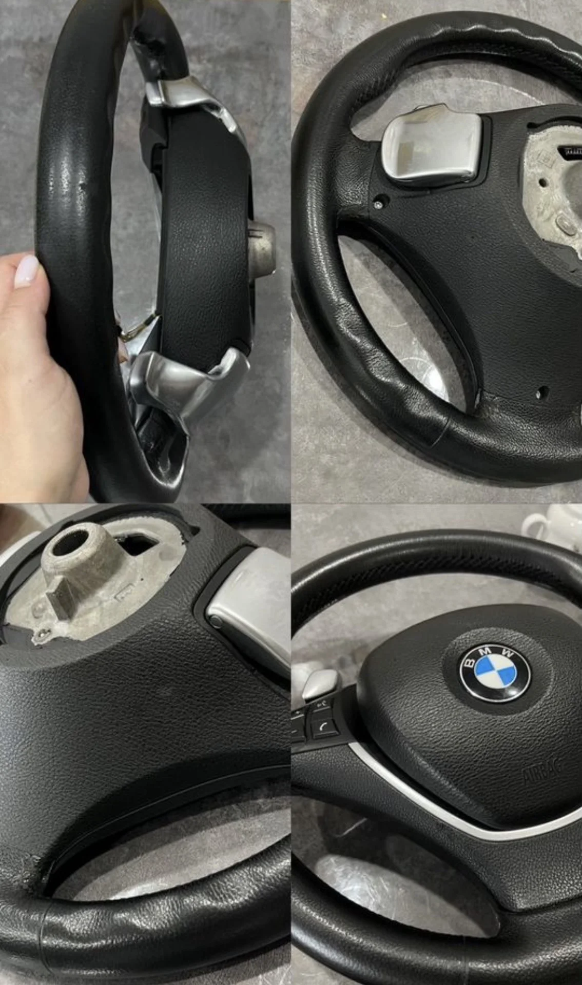 Руль BMW Х6 е71 без обогрева - миниатюра 3