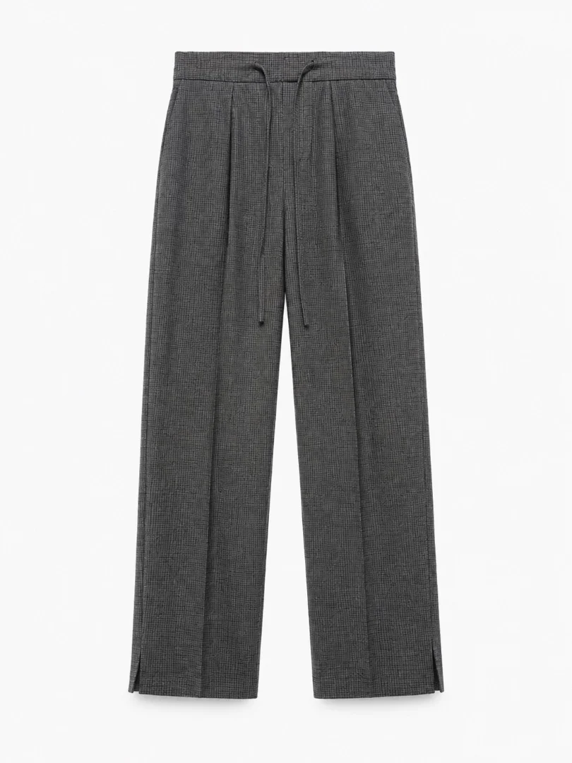 Брюки ZARA с шерстью для офиса, XS - миниатюра 2