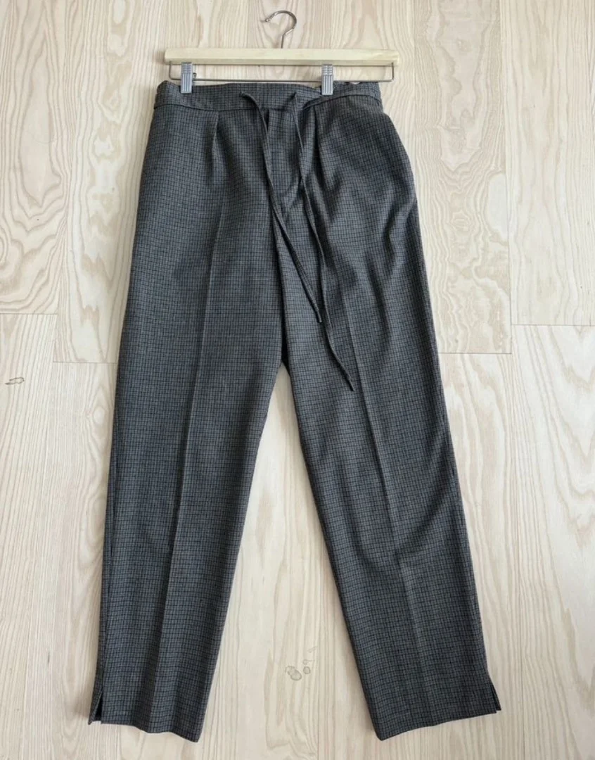 Брюки ZARA с шерстью для офиса, XS - миниатюра 3