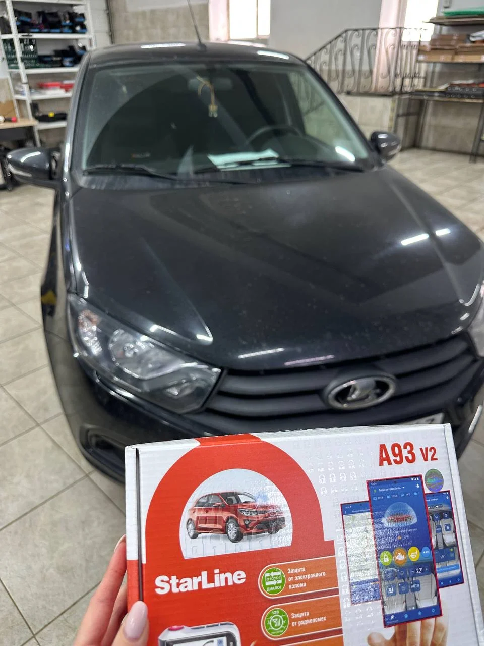 Установка автосигнализации StarLine - миниатюра 10