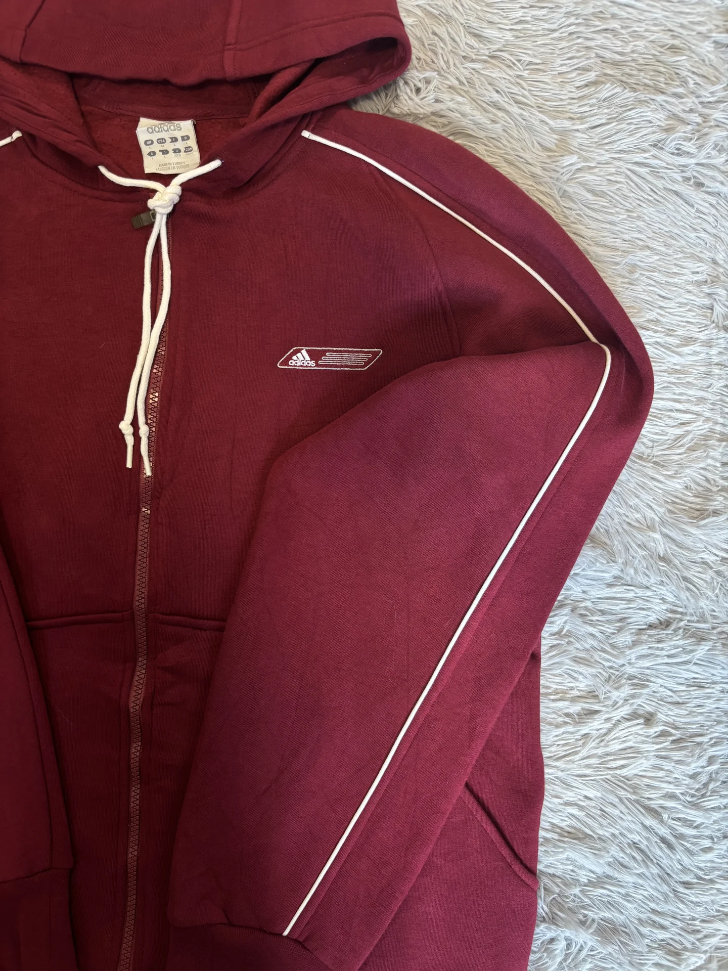 Зип худи / зипка adidas оригинал - миниатюра 3