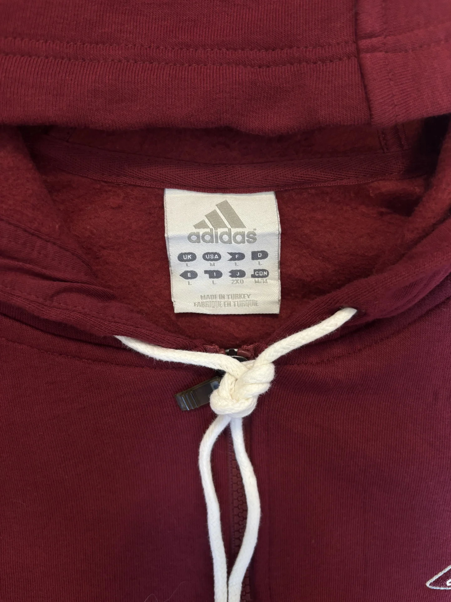 Зип худи / зипка adidas оригинал - миниатюра 4