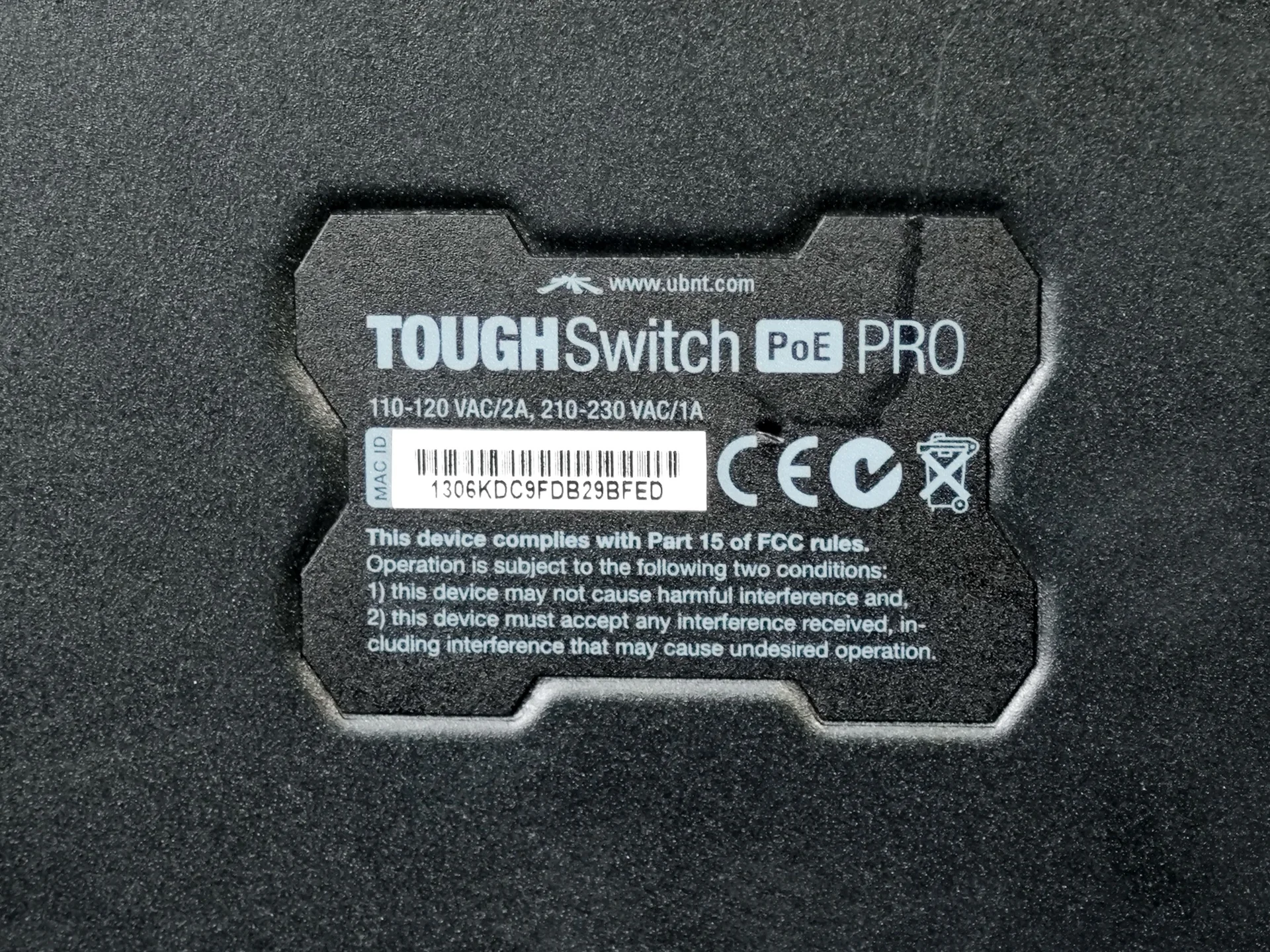 Свич Коммутатор Ubiquiti toughswitch TS-8-PRO PoE - миниатюра 4
