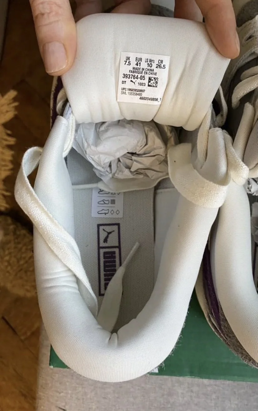 Кроссовки Puma оригинал 41 из США - миниатюра 4
