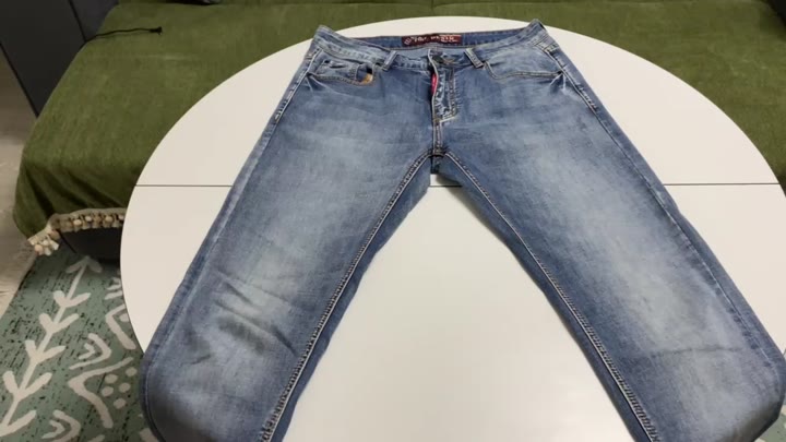 Мужские джинсы IDO jeans. Размер 32. Крой прямой - видео 10