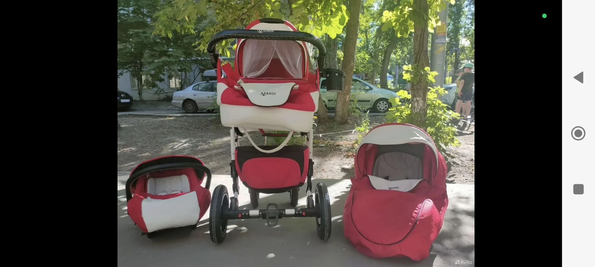 коляска 3 в 1 verdi vango - миниатюра 2