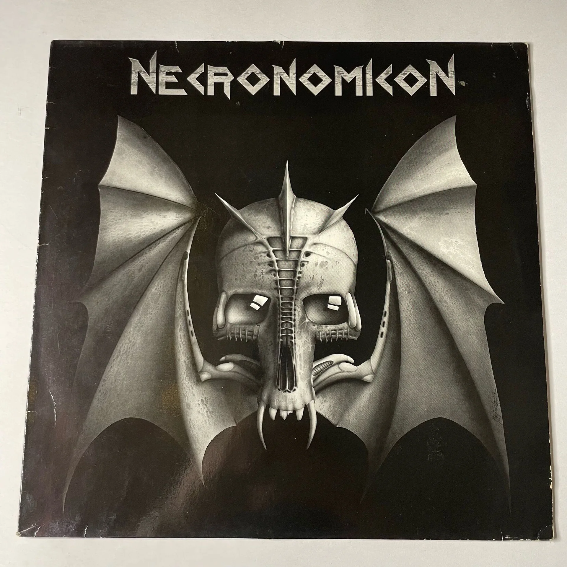 Винтажная виниловая пластинка LP Necronomicon (Germany 1986) - изображение 1