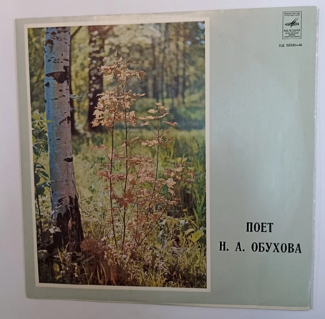 Н. А. Обухова Поет Н. А. Обухова (USSR) - изображение 1