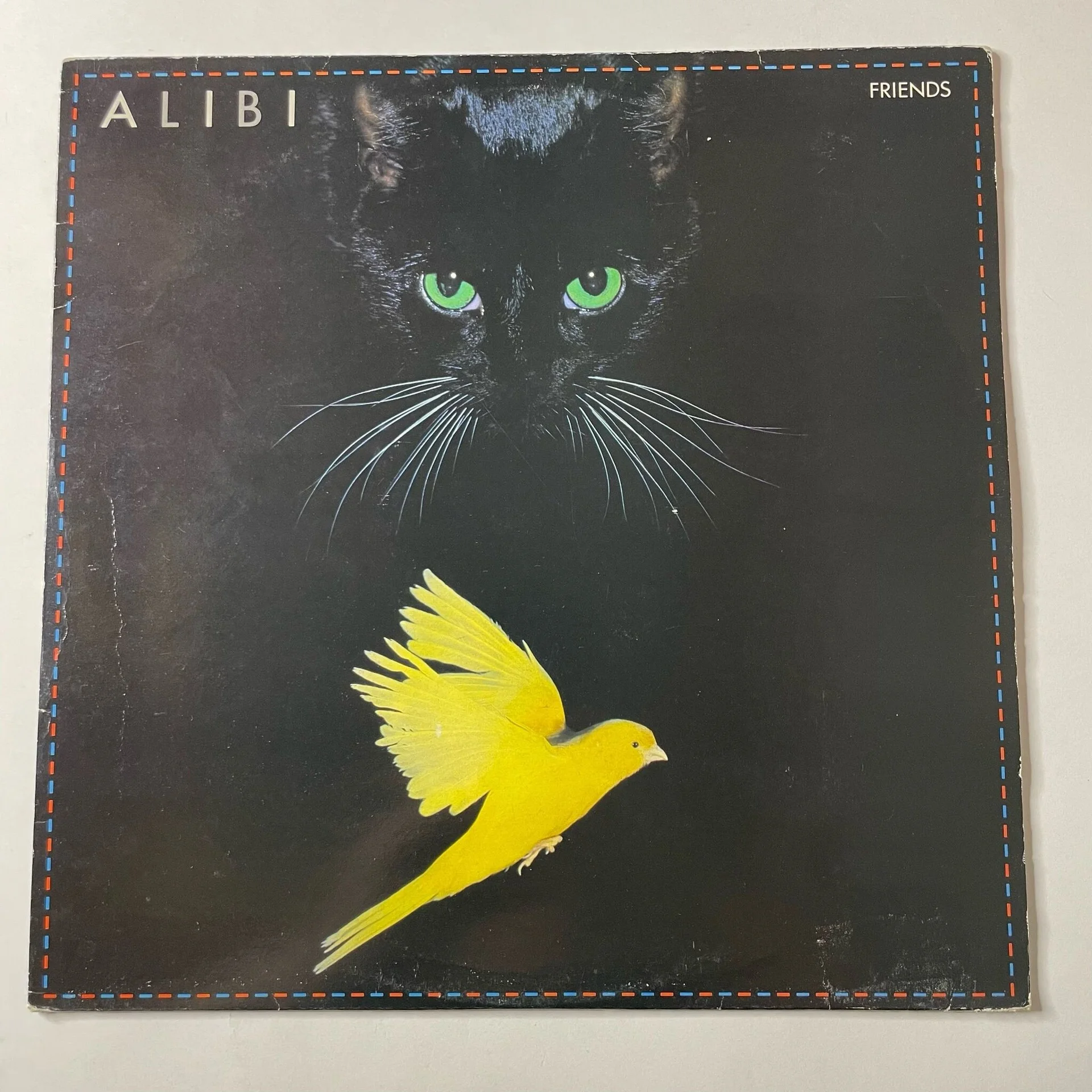 Винтажная виниловая пластинка LP Alibi Friends (UK 1980) - изображение 1