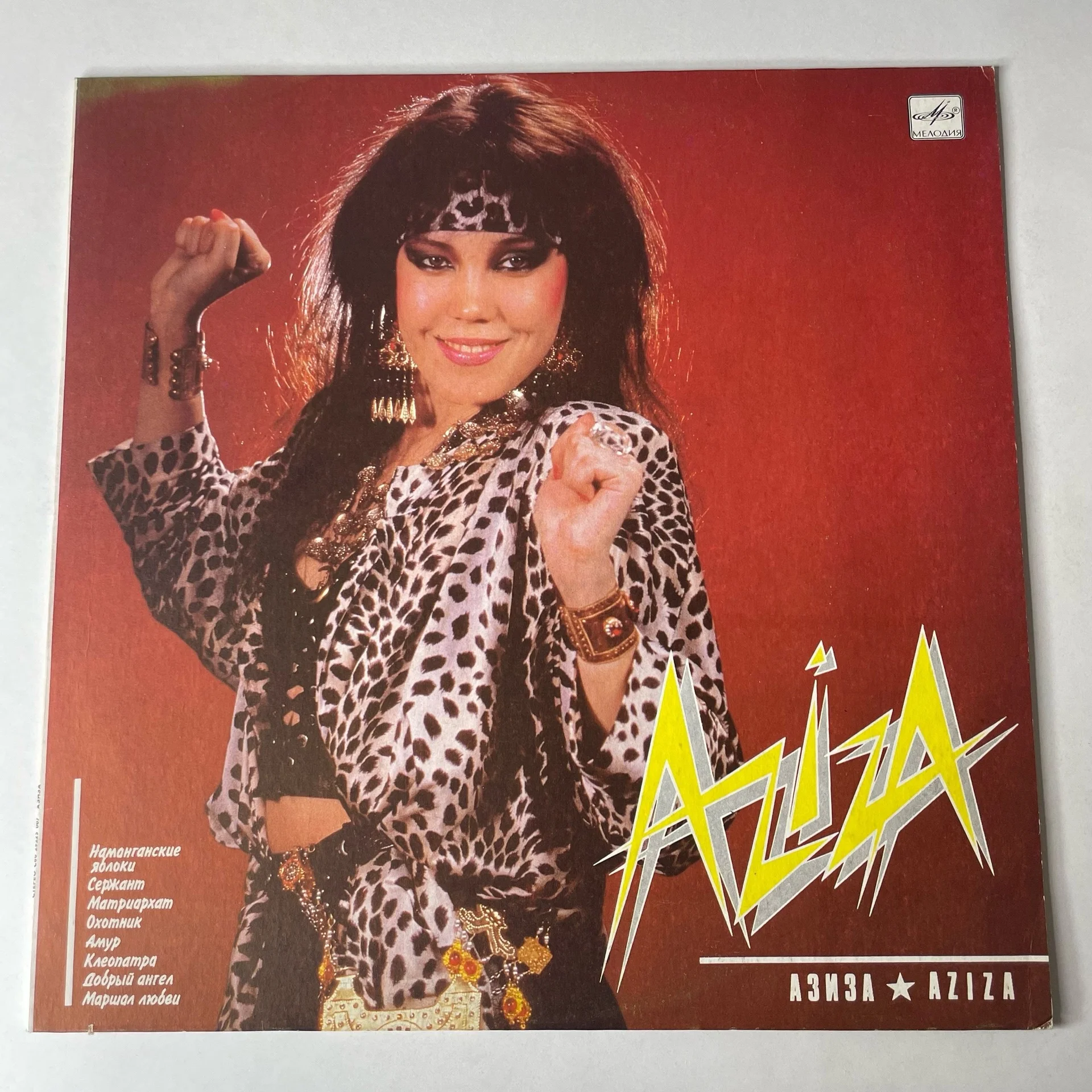 Винтажная виниловая пластинка LP Азиза Aziza (СССР 1991) - изображение 1