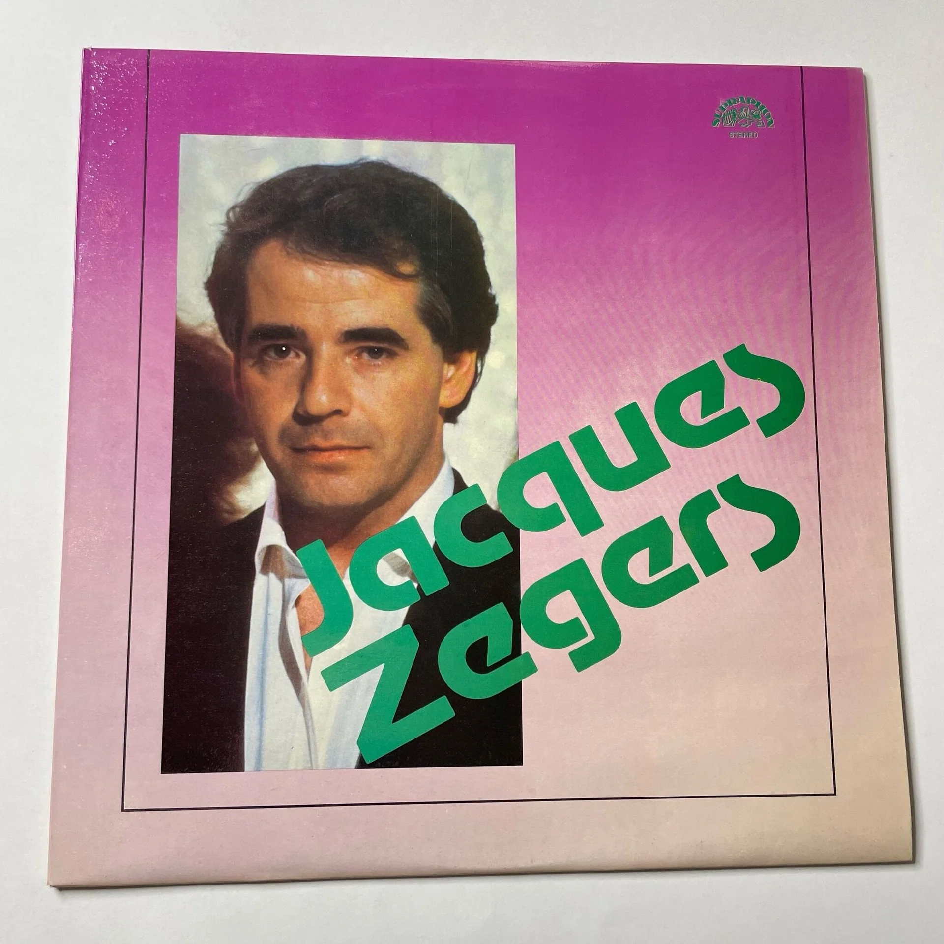 Винтажная виниловая пластинка LP Jacques Zegers (Чехословакия 1986) - изображение 1