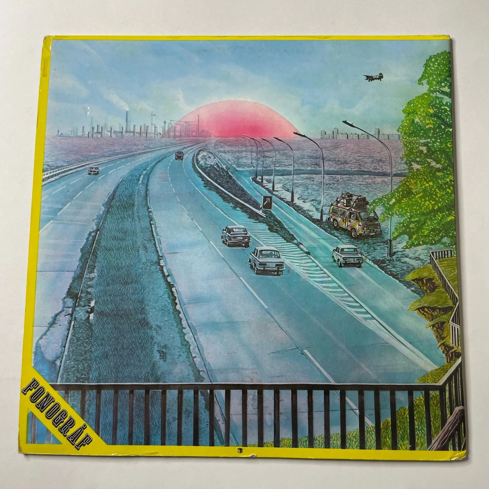 Винтажная виниловая пластинка LP Fonograf Utkozben (Венгрия 1978) - миниатюра 2