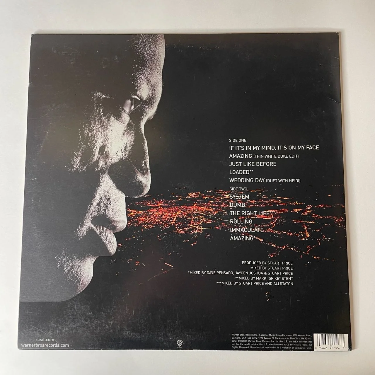 Винтажная виниловая пластинка LP Seal System (USA 2007) - миниатюра 2