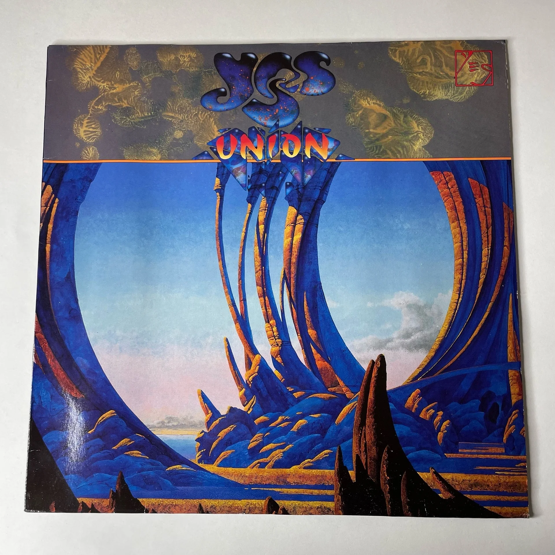 Винтажная виниловая пластинка LP Yes Union (Германия 1991) - изображение 1