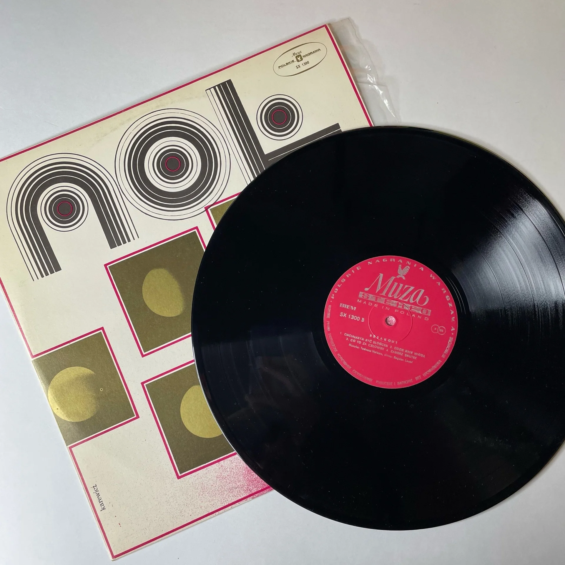 Винтажная виниловая пластинка LP Breakout NOL (Польша 1976) - миниатюра 3