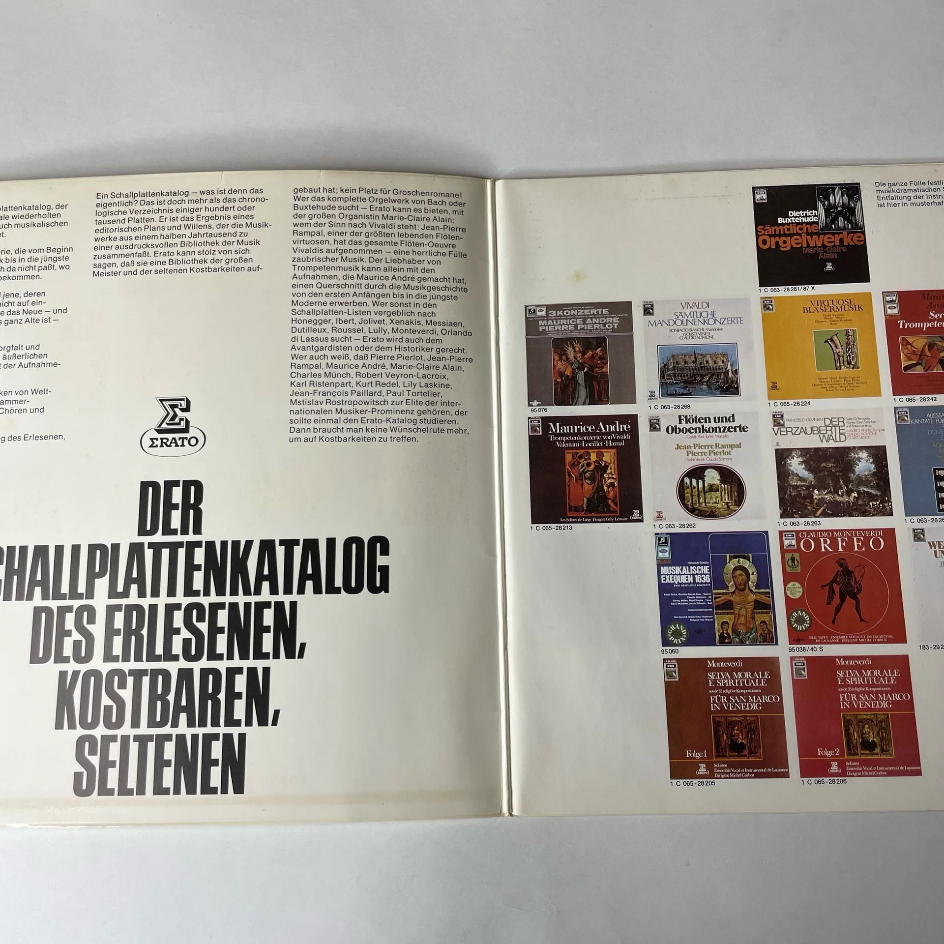 Винтажная виниловая пластинка LP Maurice Andre (Германия 1974) - миниатюра 2