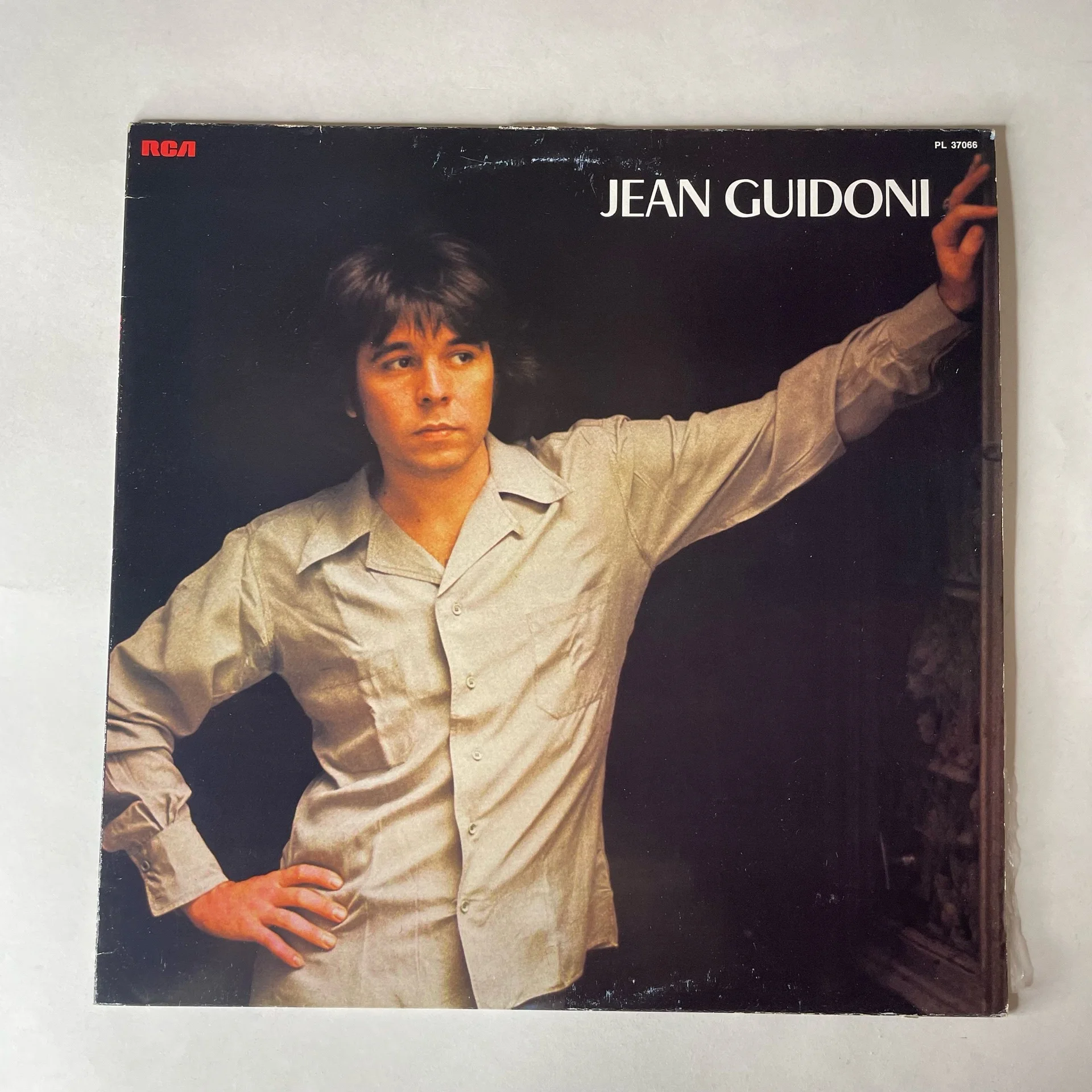 Винтажная виниловая пластинка LP Jean Guidoni (Франция 1977) - изображение 1