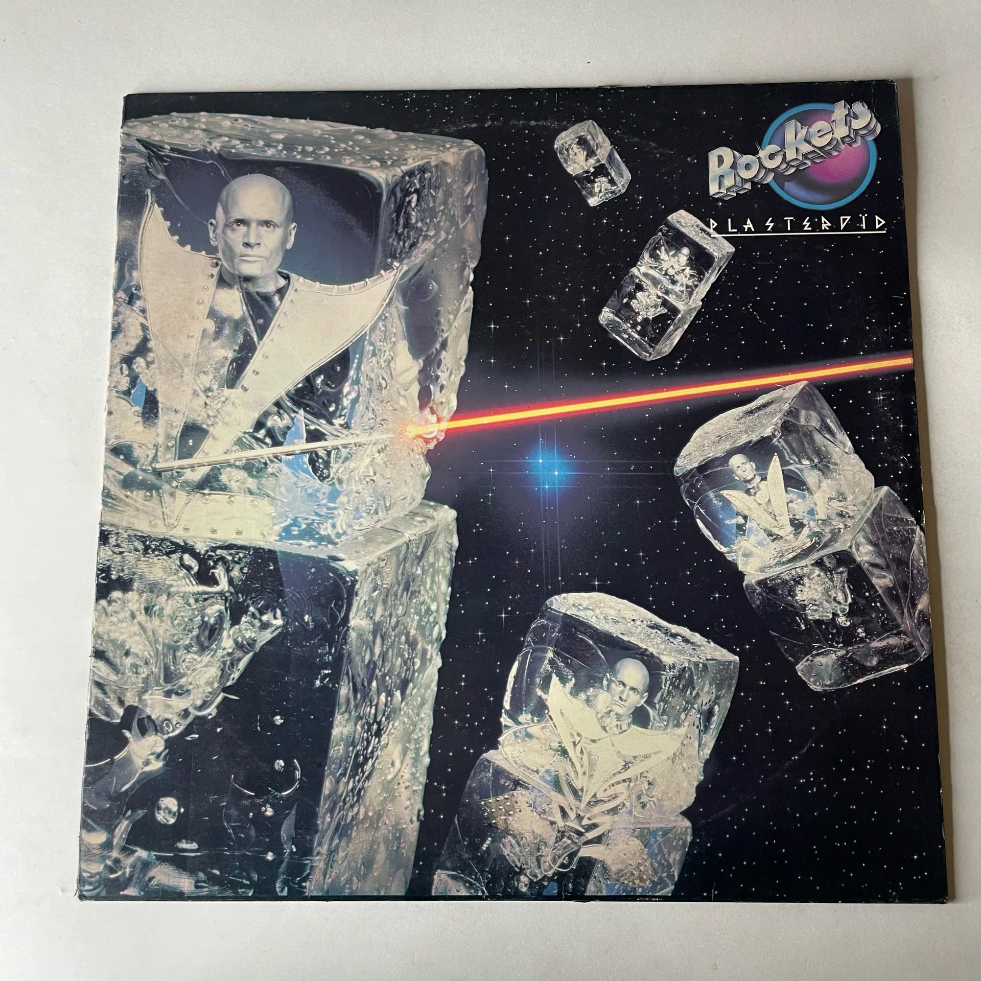 Винтажная виниловая пластинка LP Rockets Plasteroid (Италия 1979) - изображение 1
