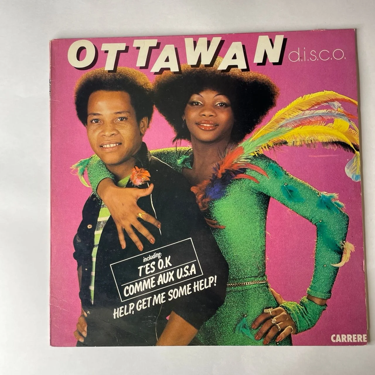 Винтажная виниловая пластинка LP Ottawan D.I.S.C.O. (Швеция 1980) - изображение 1
