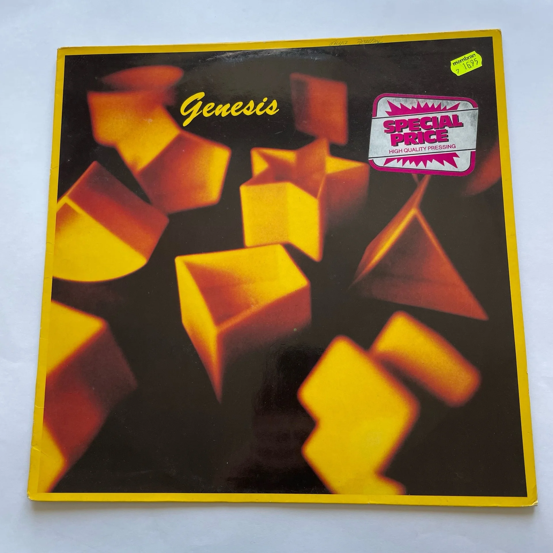 Винтажная виниловая пластинка LP Genesis Mama (Нидерланды 1983) - изображение 1