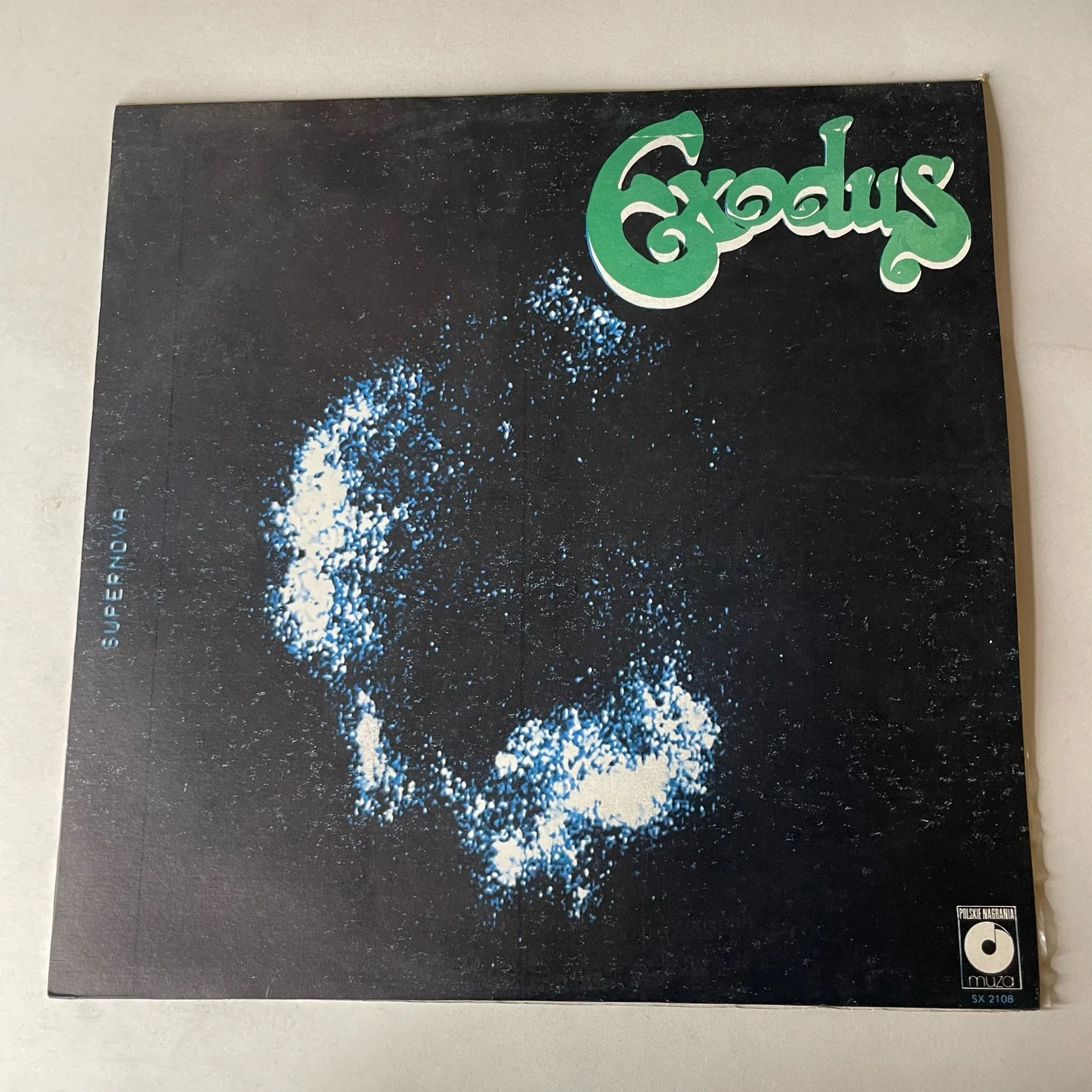 Винтажная виниловая пластинка LP Exodus Supernova (Польша 1982) - изображение 1