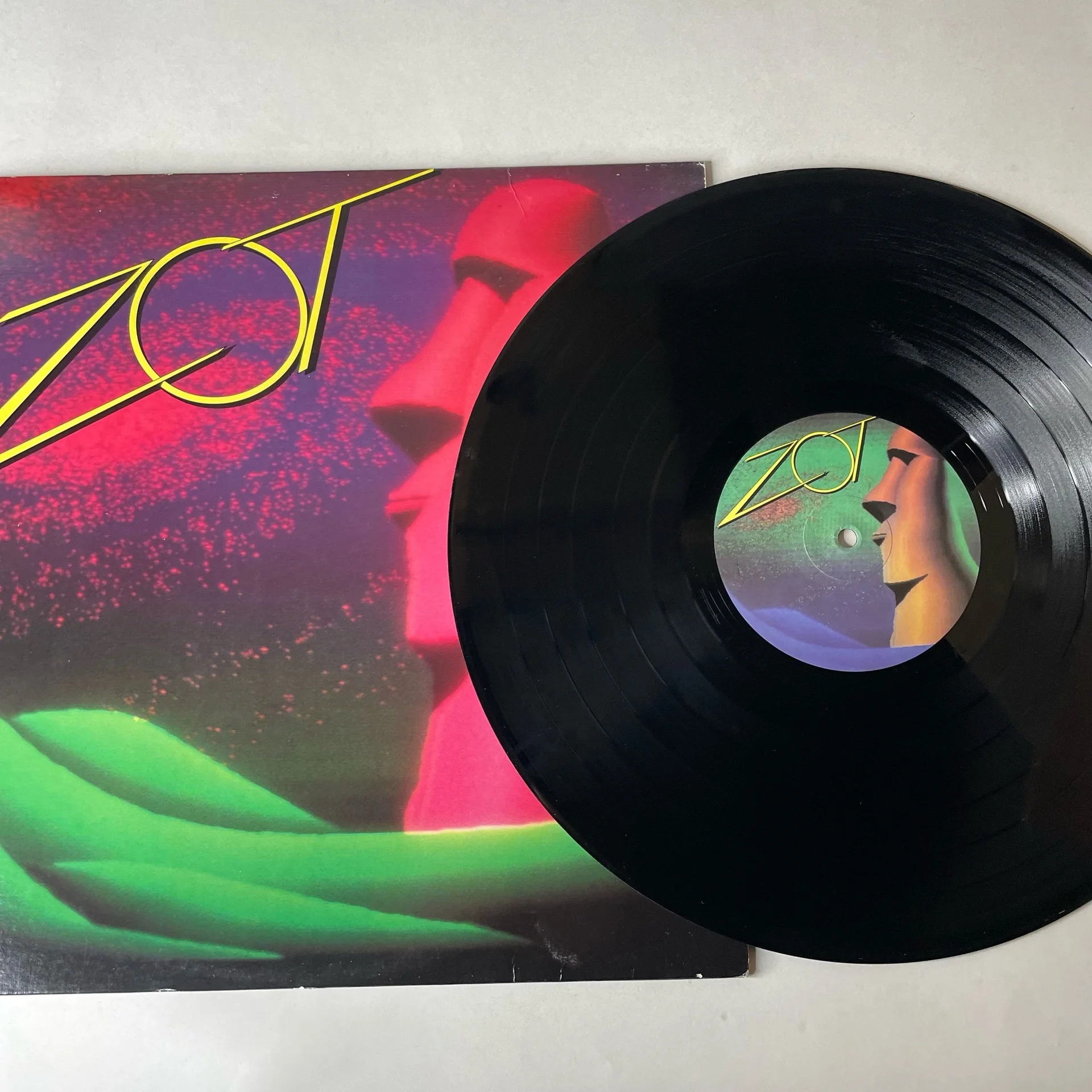 Винтажная виниловая пластинка LP Zot Uranium (Германия 1985) - миниатюра 3