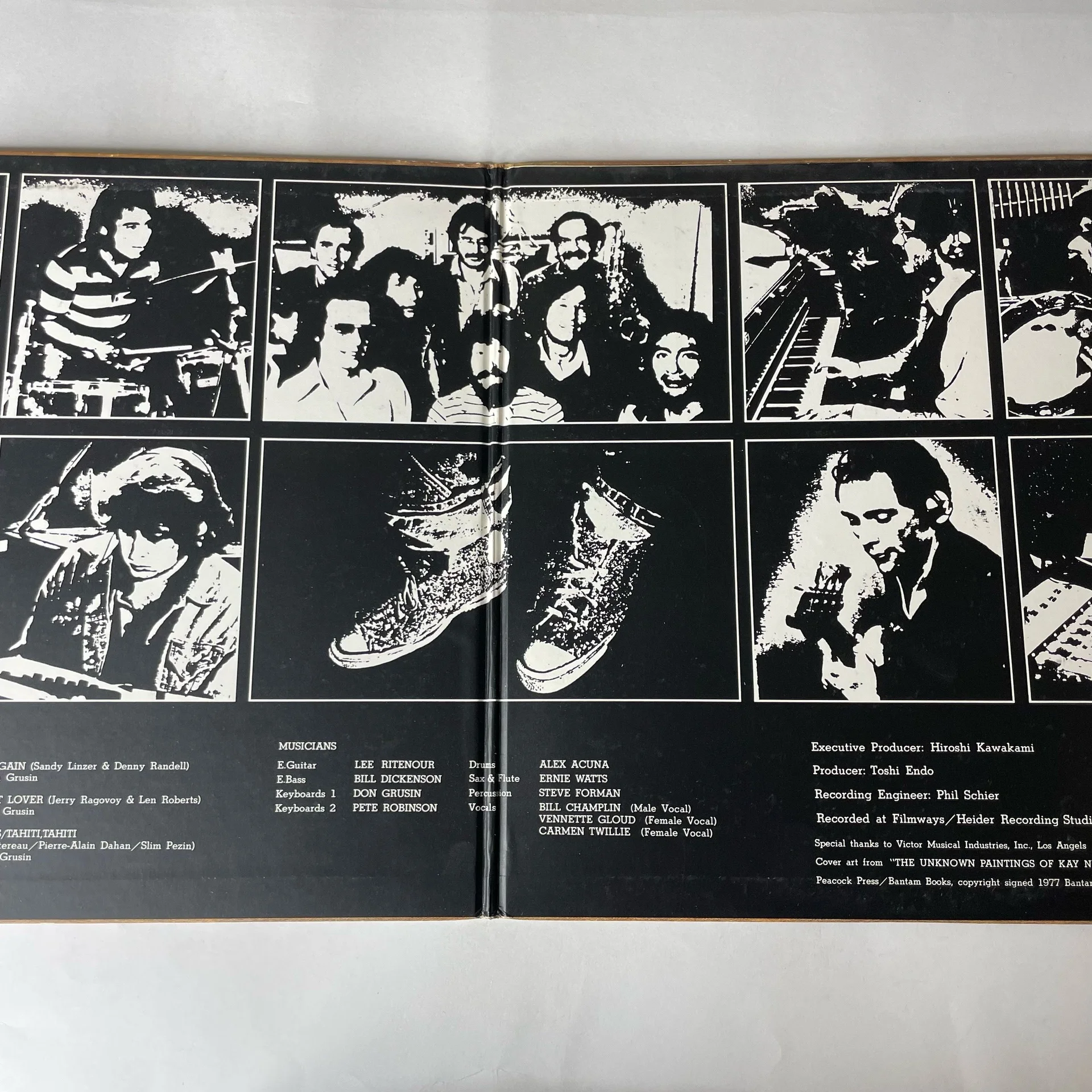 Винтажная виниловая пластинка LP Session II (Япония 1979) - миниатюра 2