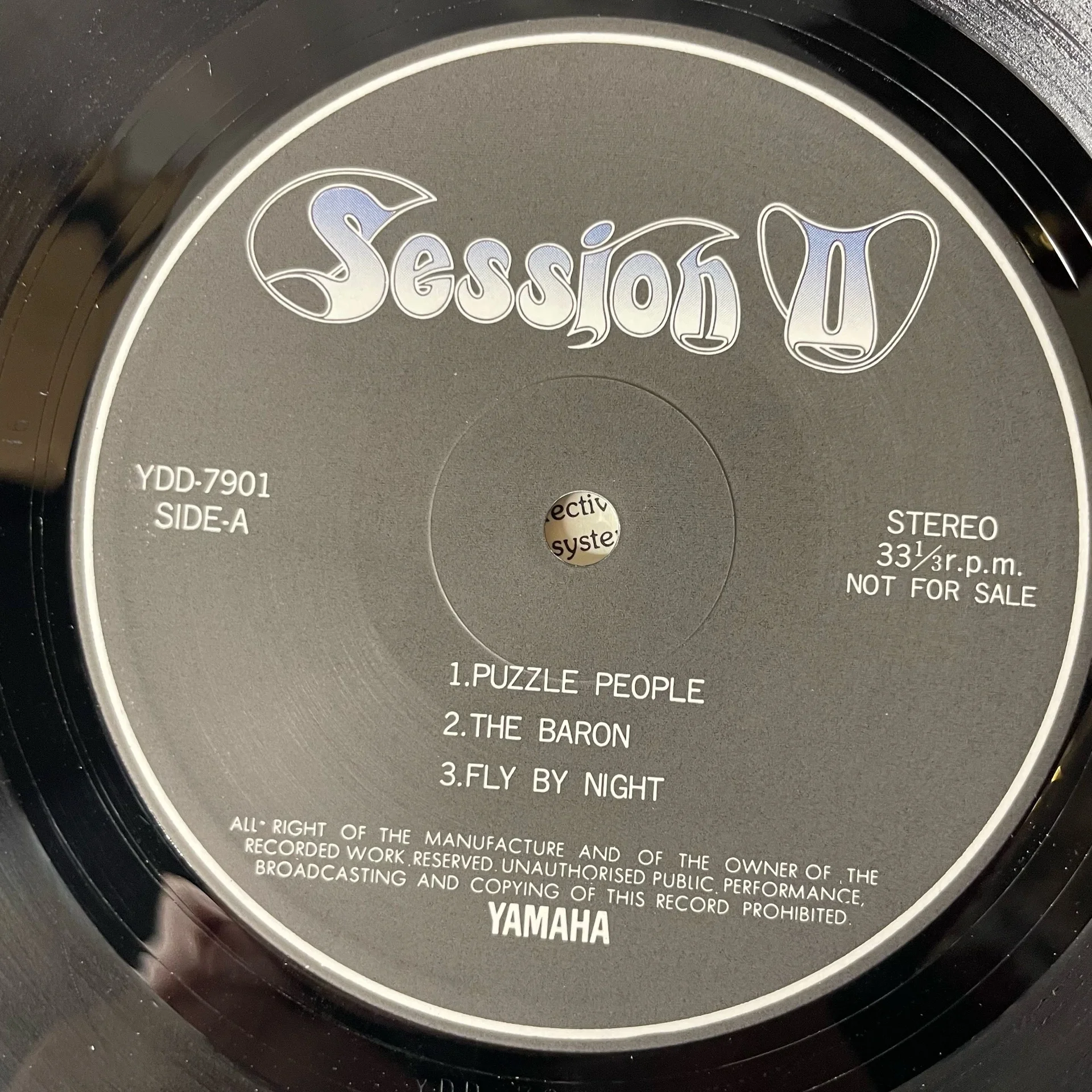 Винтажная виниловая пластинка LP Session II (Япония 1979) - миниатюра 5