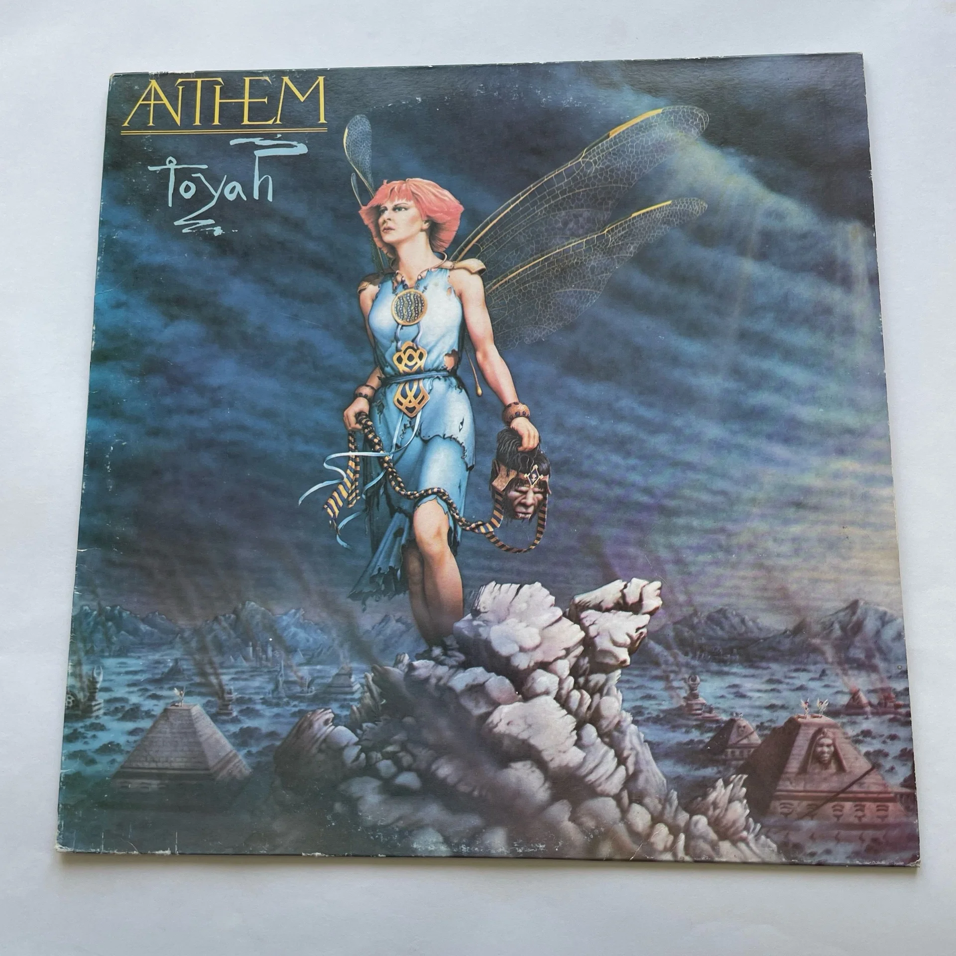 Винтажная виниловая пластинка LP Toyah Anthem (Италия 1981) - изображение 1