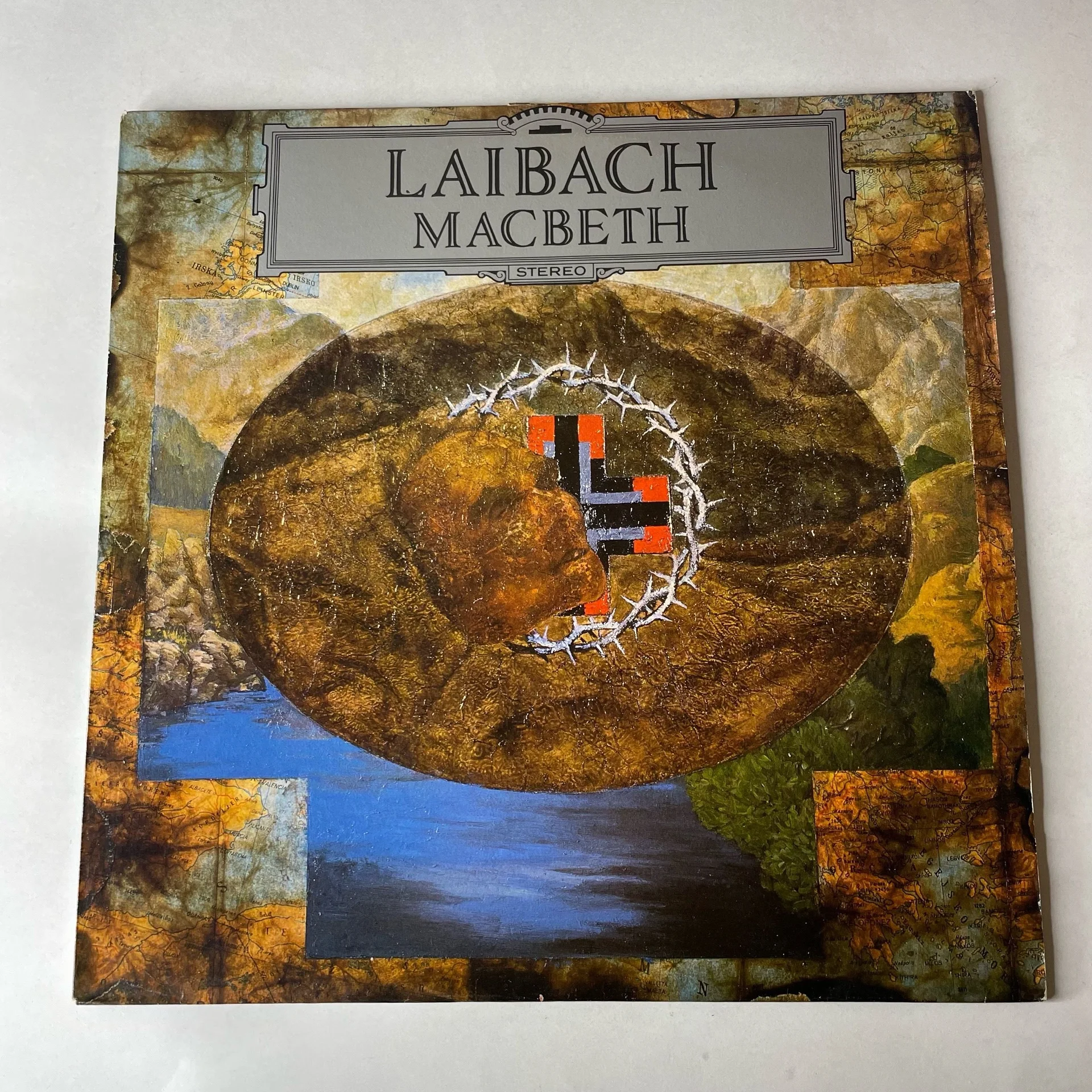 Винтажная виниловая пластинка LP Laibach Macbeth (Англия 1990) - изображение 1