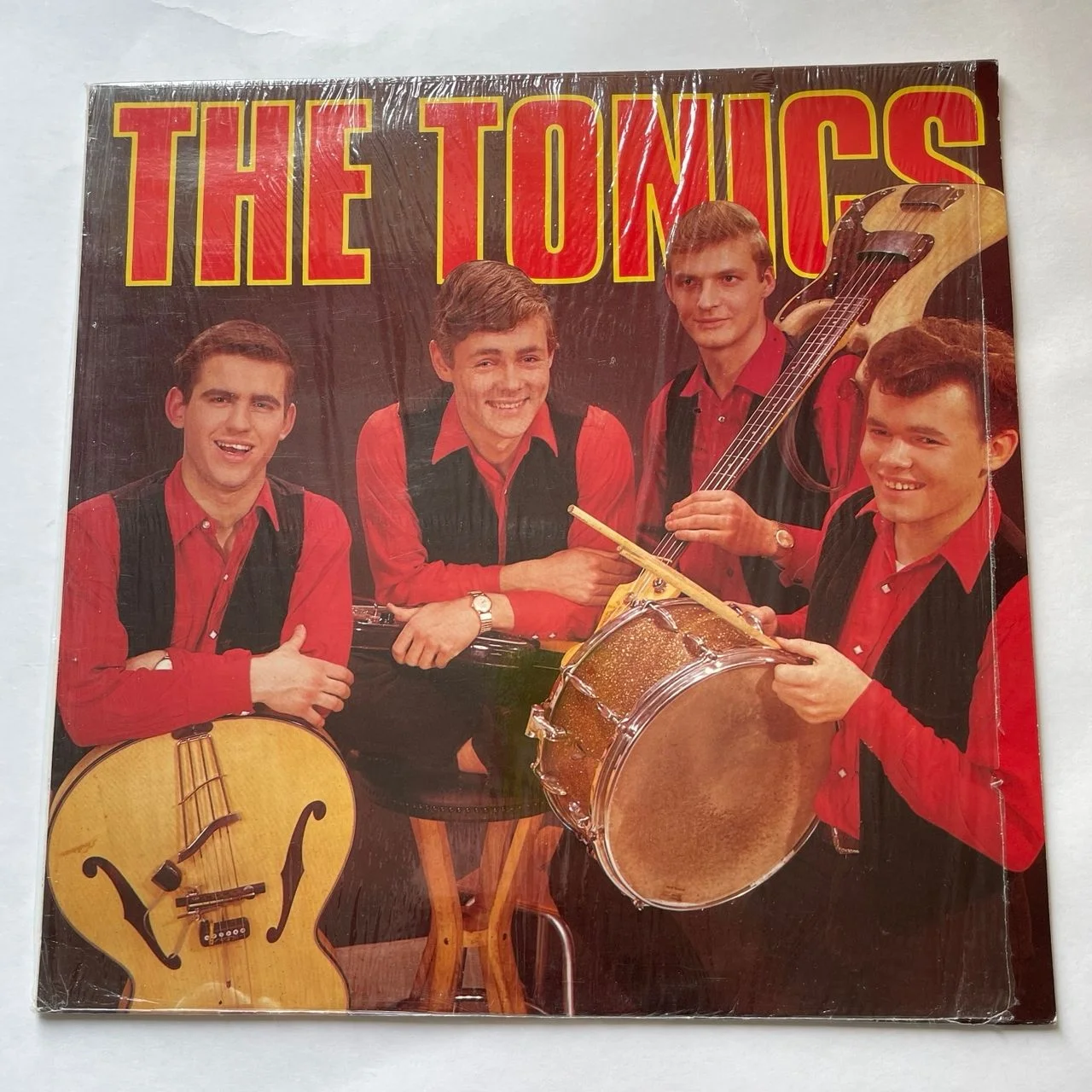 Винтажная виниловая пластинка LP The Tonics (Германия 1989) - изображение 1