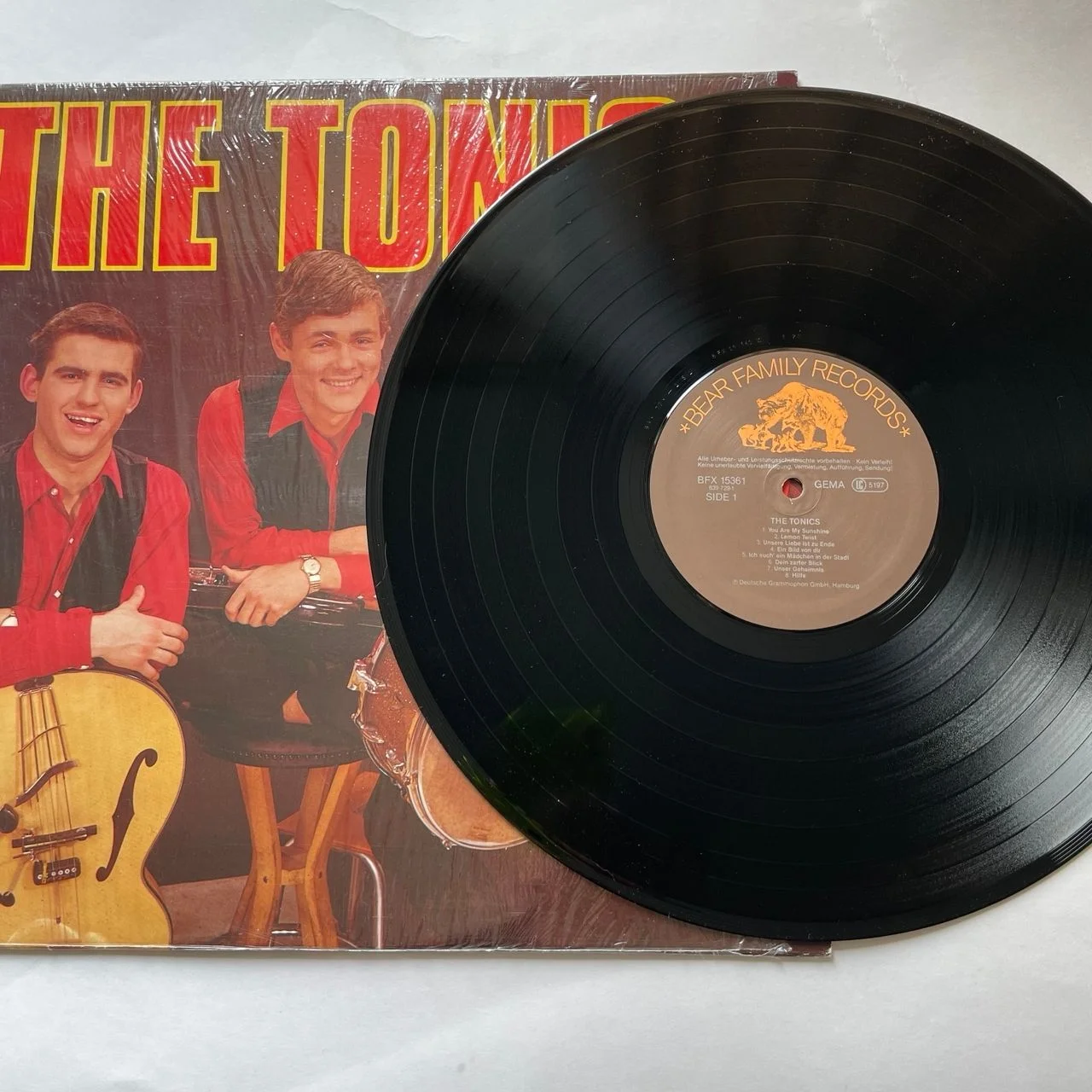 Винтажная виниловая пластинка LP The Tonics (Германия 1989) - миниатюра 3