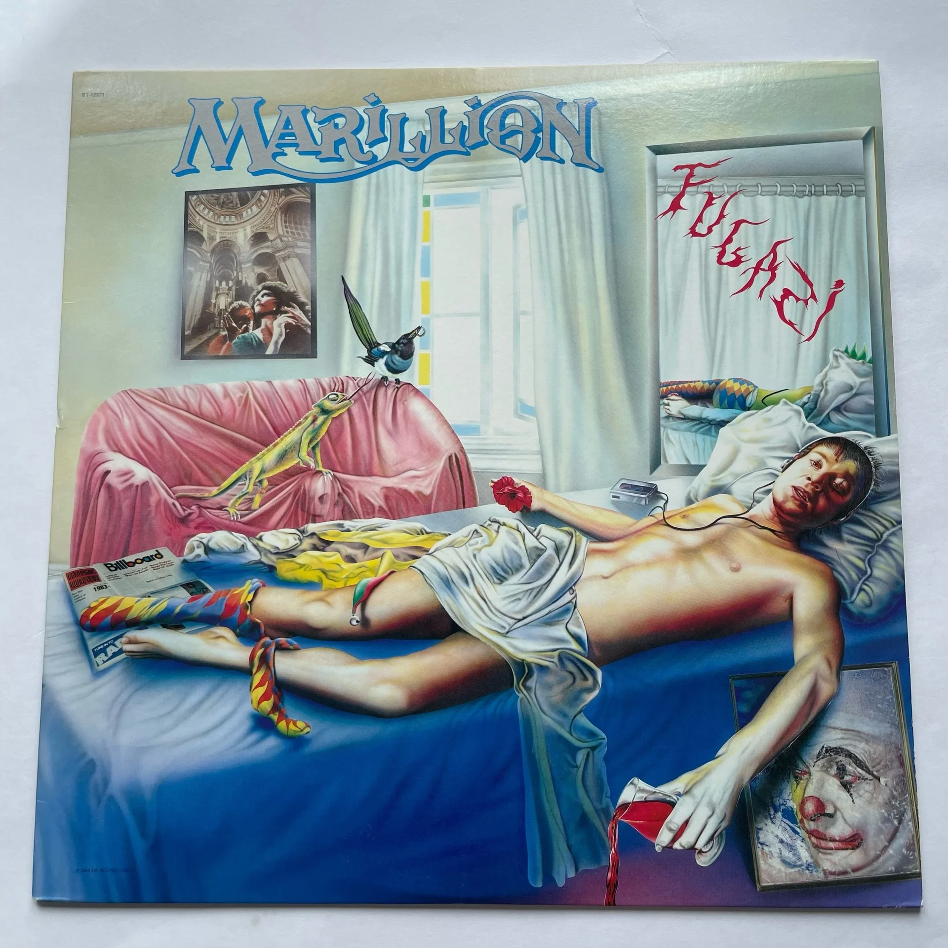 Винтажная виниловая пластинка LP Marillion Fugazi (США 1984) - изображение 1
