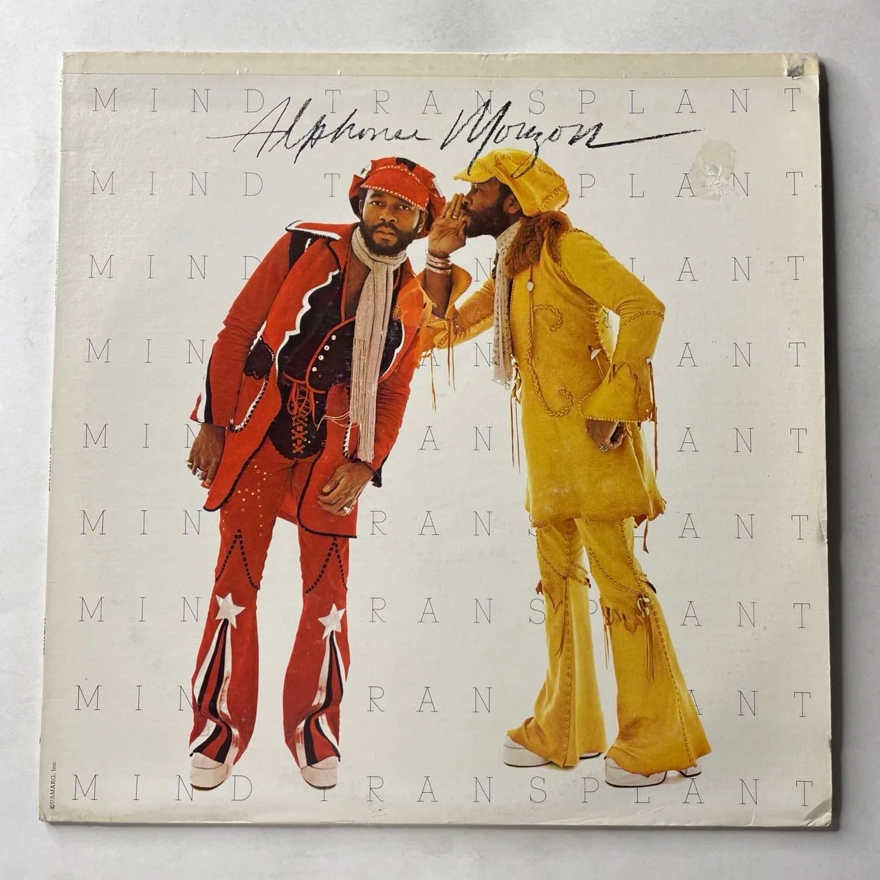 Винтажная виниловая пластинка LP Alphonse Mouzon Mind Transplant (США 1975) Blue Note