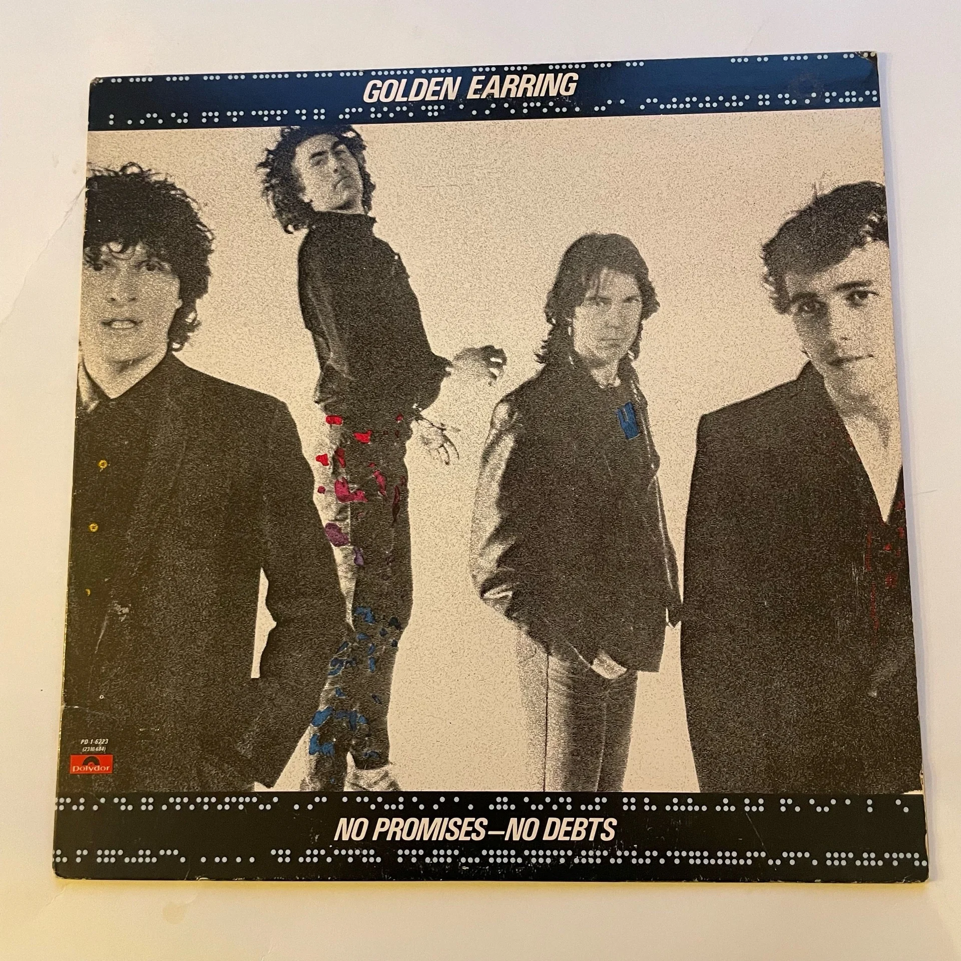 Винтажная виниловая пластинка LP Golden Earring No Promises No Debts (США 1979)