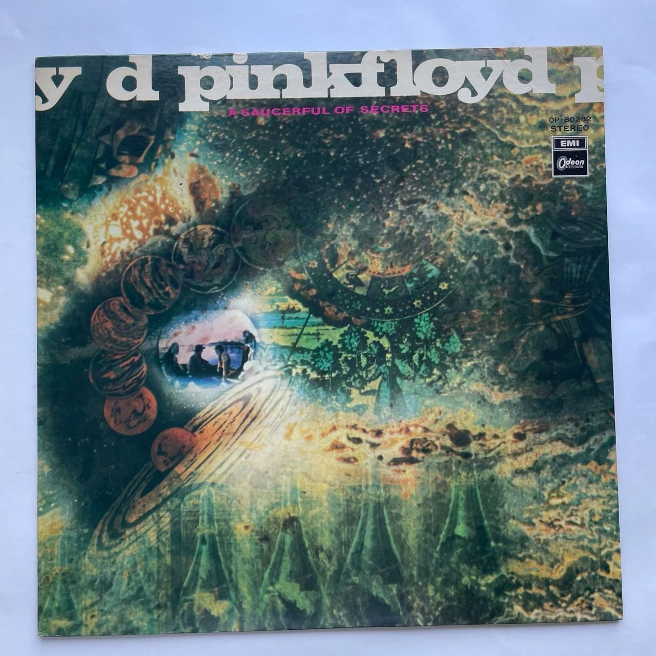 Винтажная виниловая пластинка LP Pink Floyd A Saucerful Of Secrets (Япония 1974) (Без Оби)