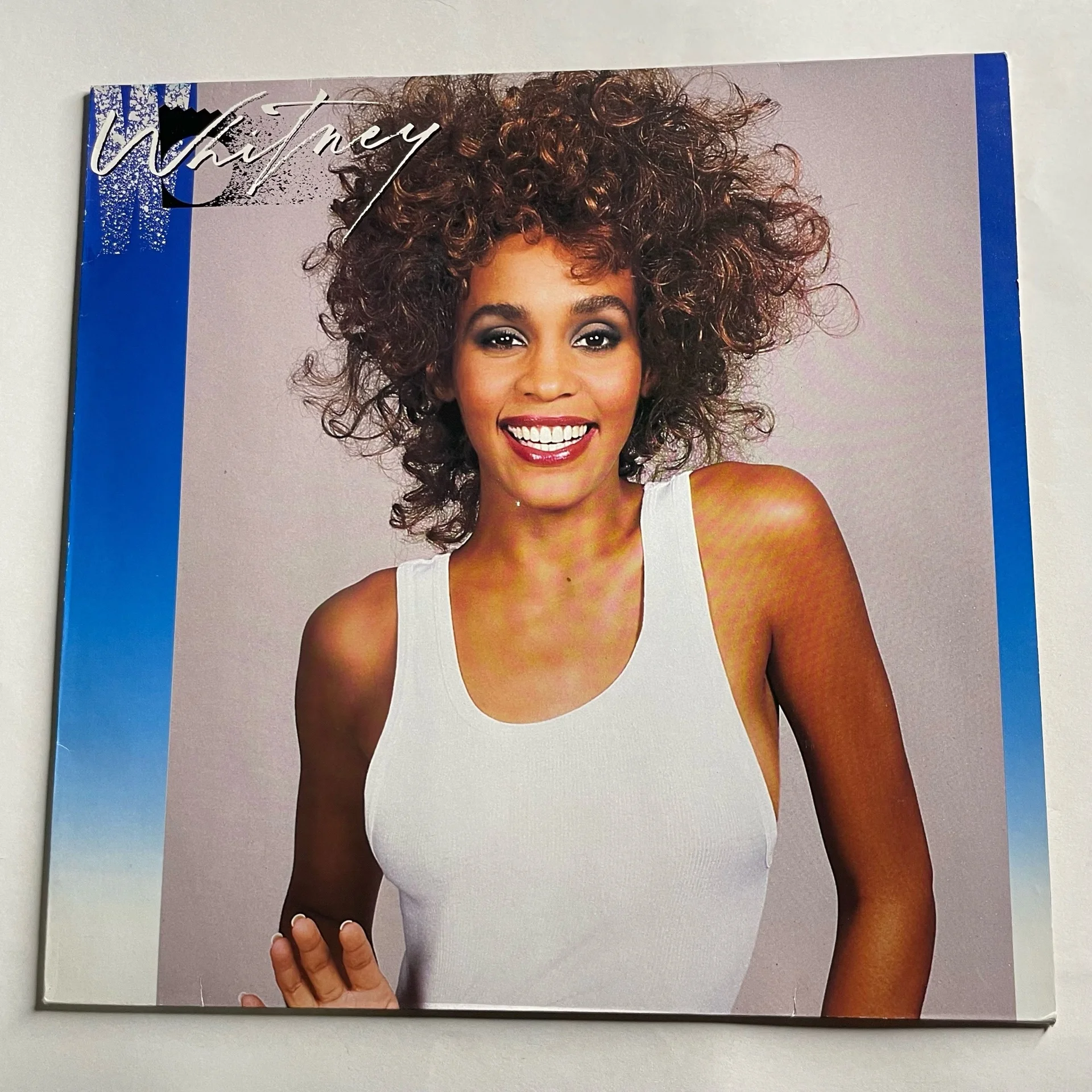 Винтажная виниловая пластинка LP Whitney Houston, Whitney (Германия 1987)