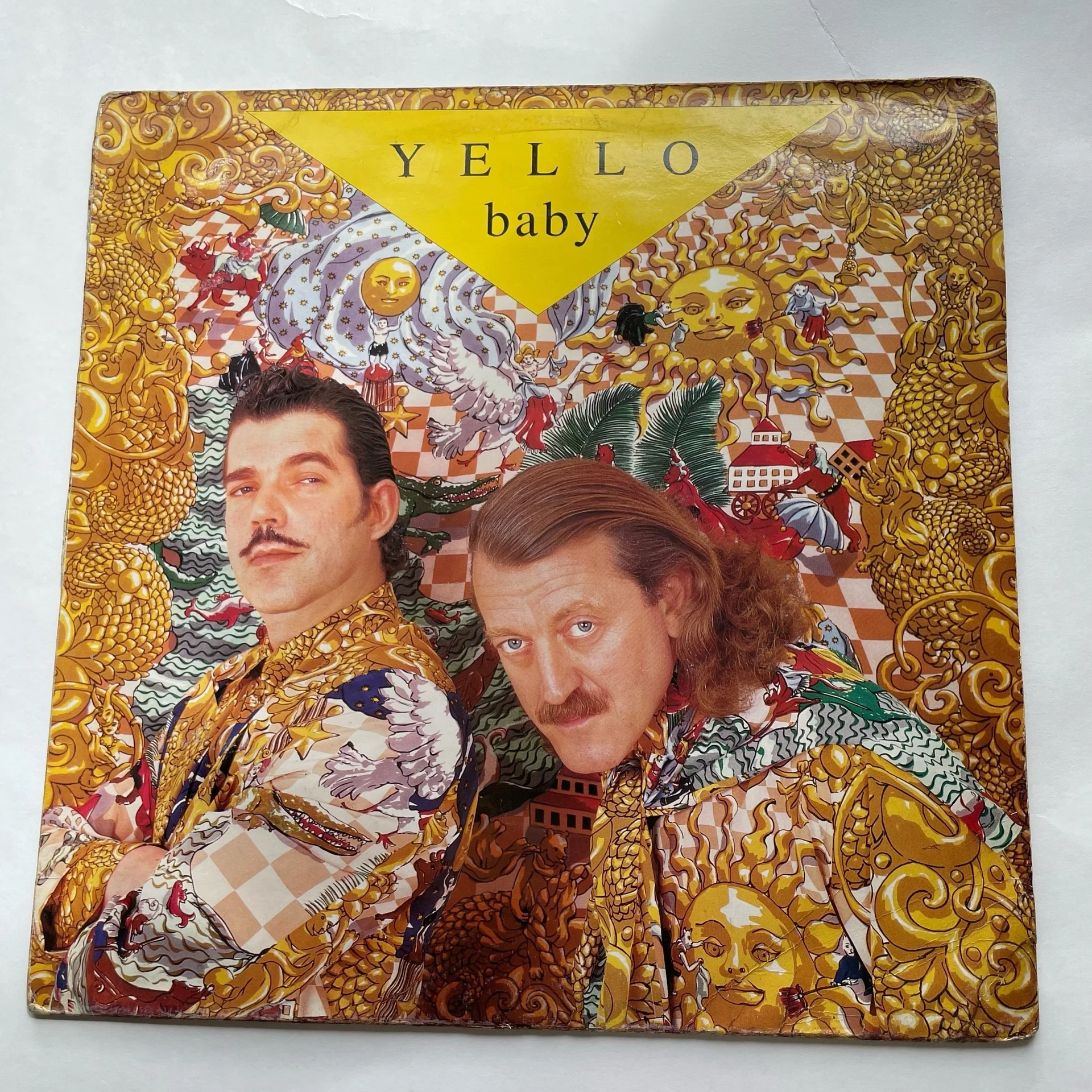 Винтажная виниловая пластинка LP Yello Baby (Германия 1991) - изображение 1