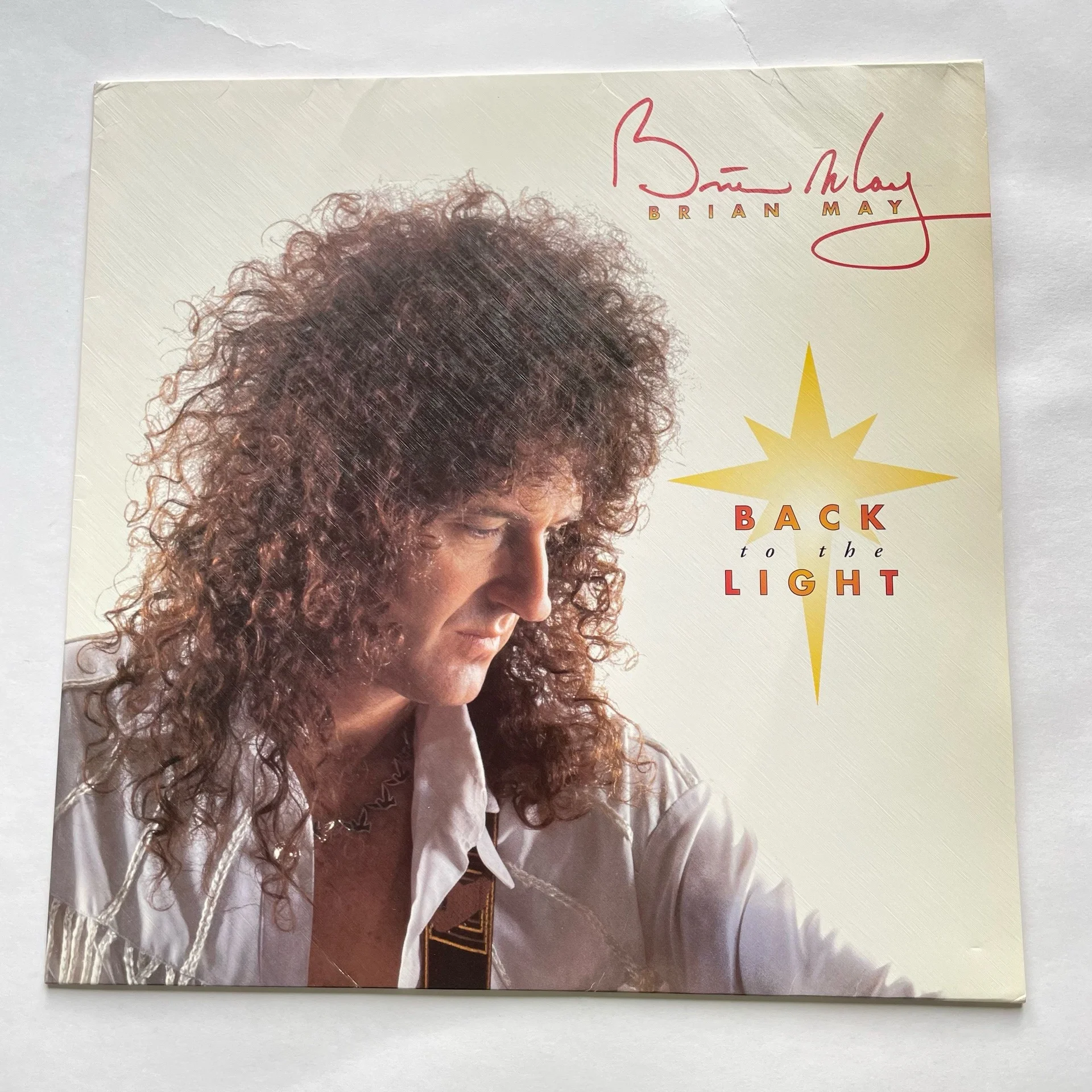 Винтажная виниловая пластинка LP Brian May (Queen) Back To The Light (Германия 1992)