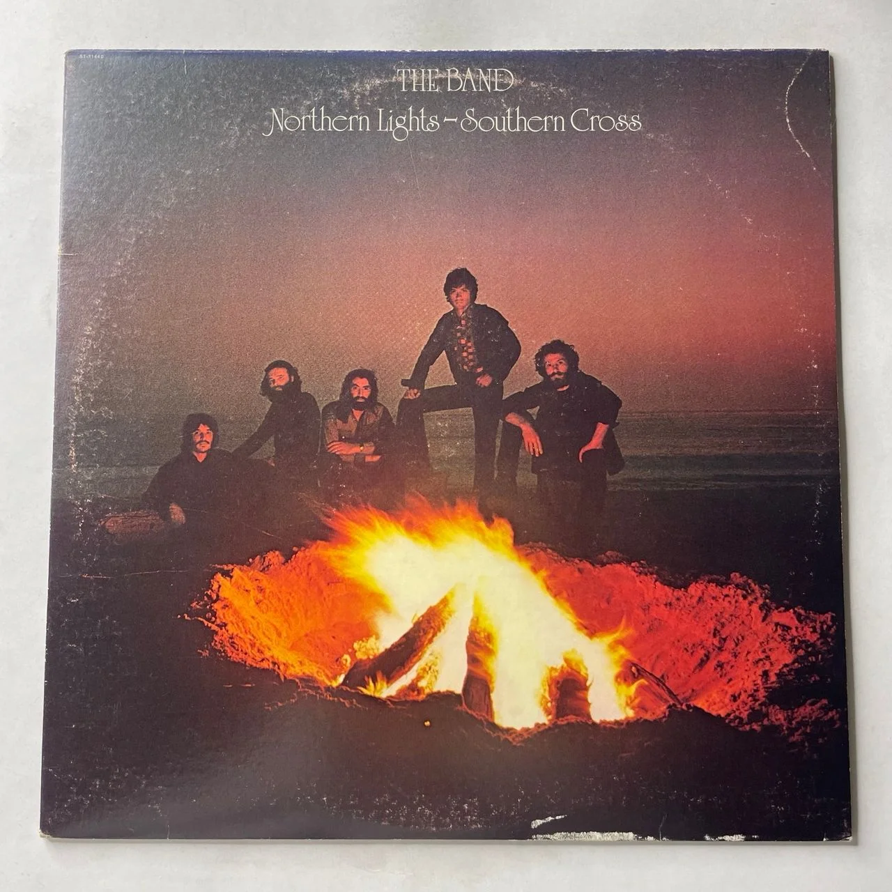 Винтажная виниловая пластинка LP The Band Northern Lights Southern Cross (США 1975)