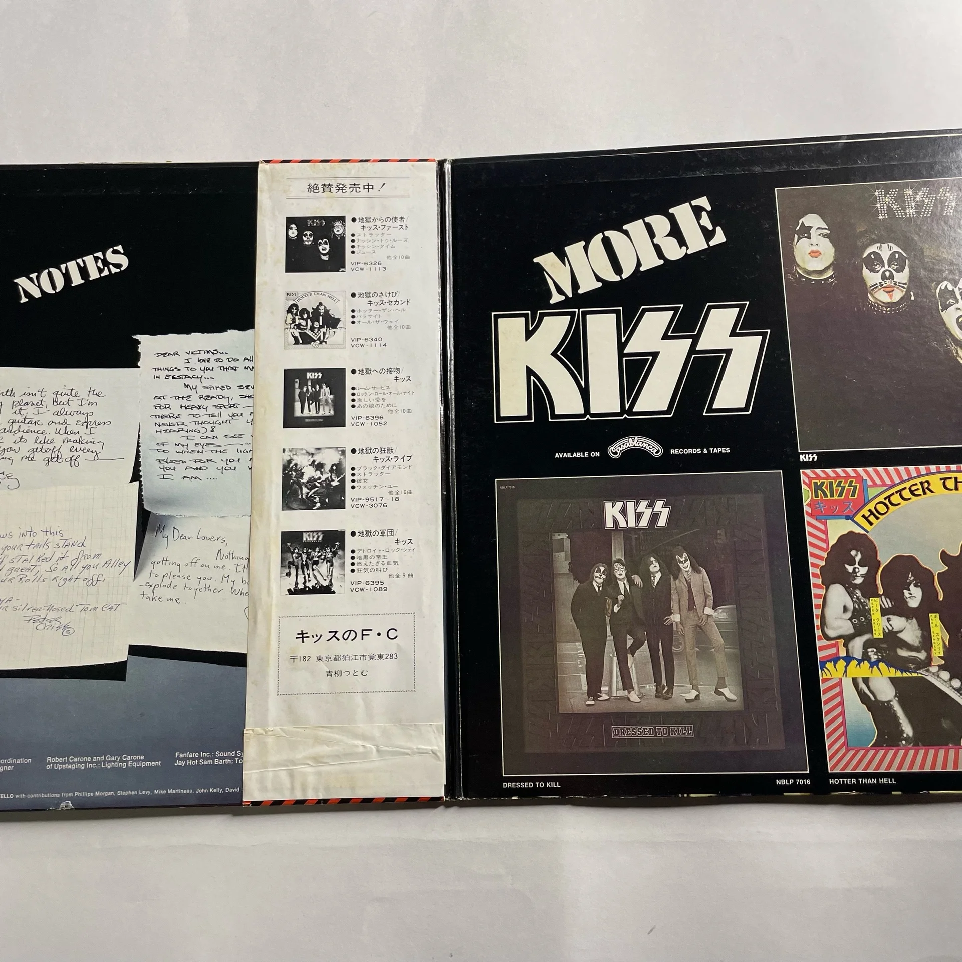 Винтажная виниловая пластинка LP Kiss Alive (Япония 1977) (Оби) - миниатюра 2