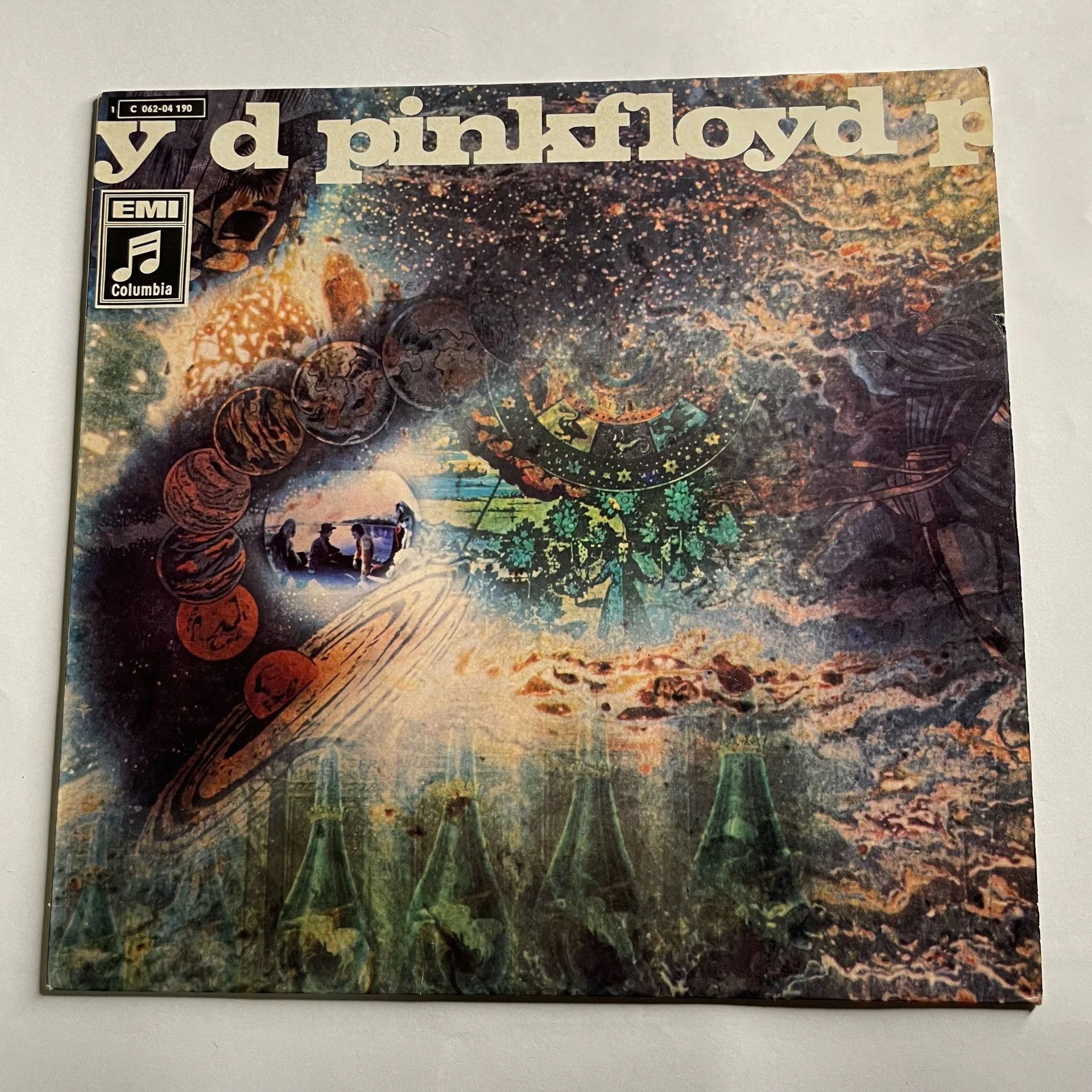 Винтажная виниловая пластинка LP Pink Floyd A Saucerful Of Secrets (Германия 1969)
